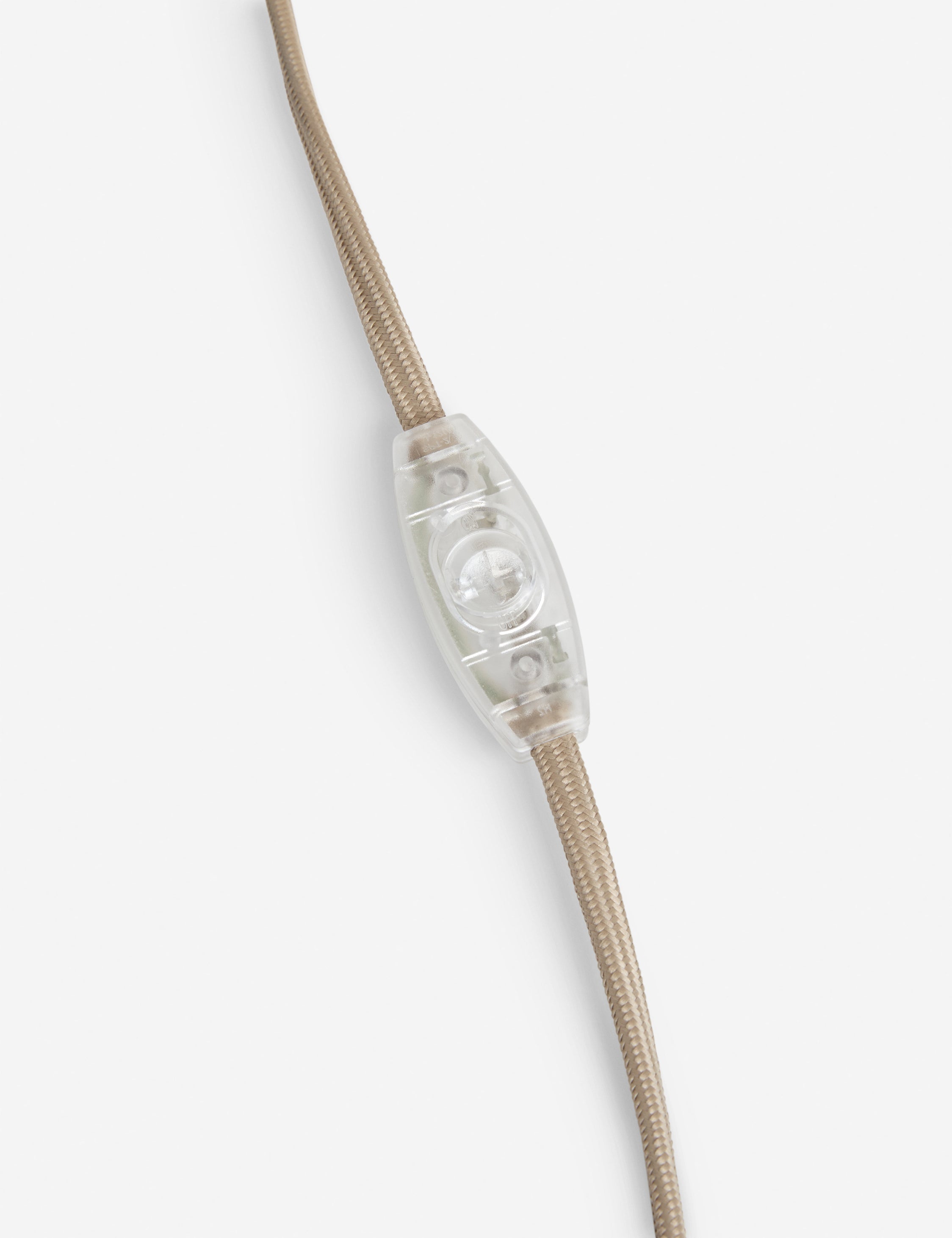Elysian Table Lamp | Linen Canopy, Antique Brass Stem