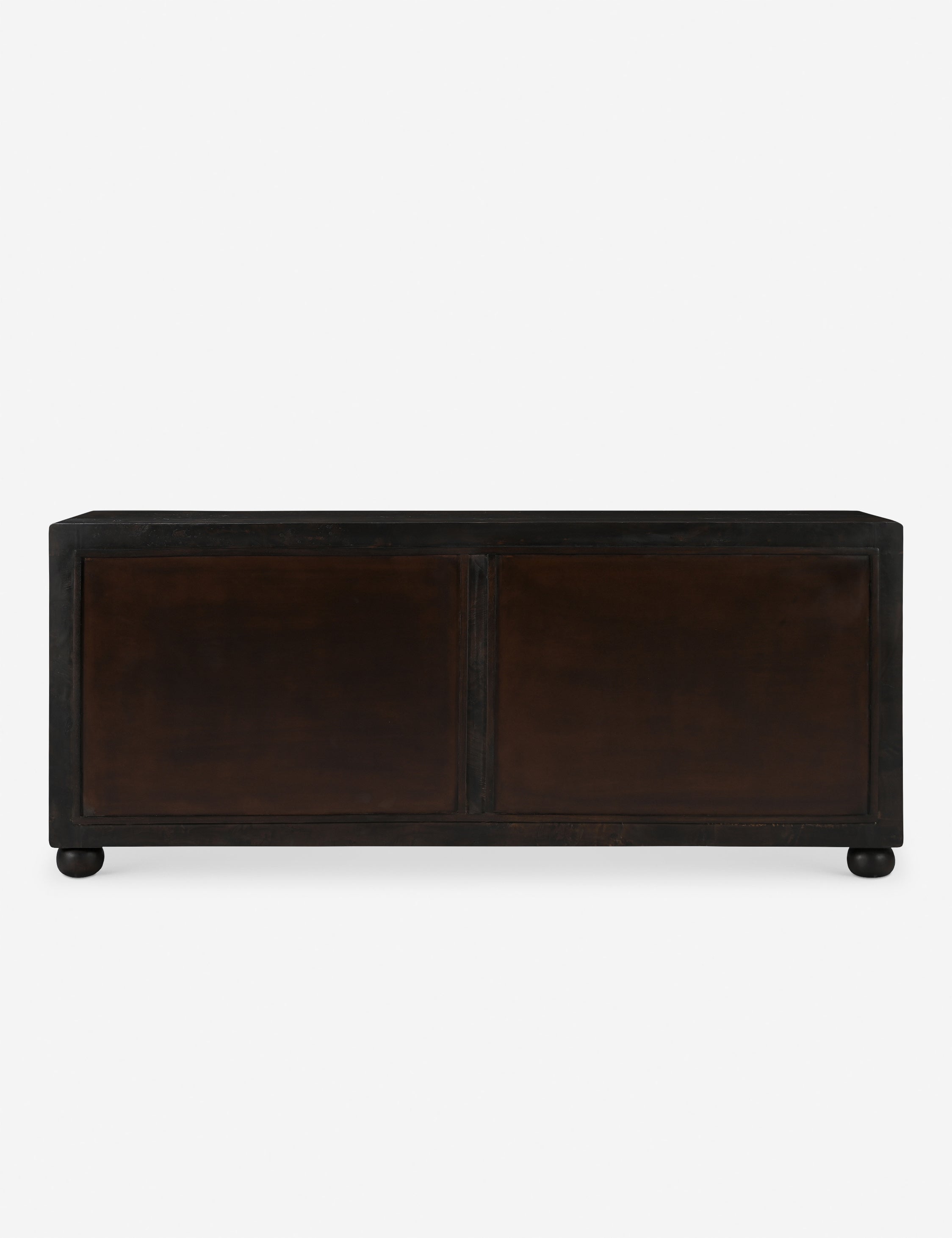 Bello Dresser | Burl & Brass Finish, Six Spacious Drawers