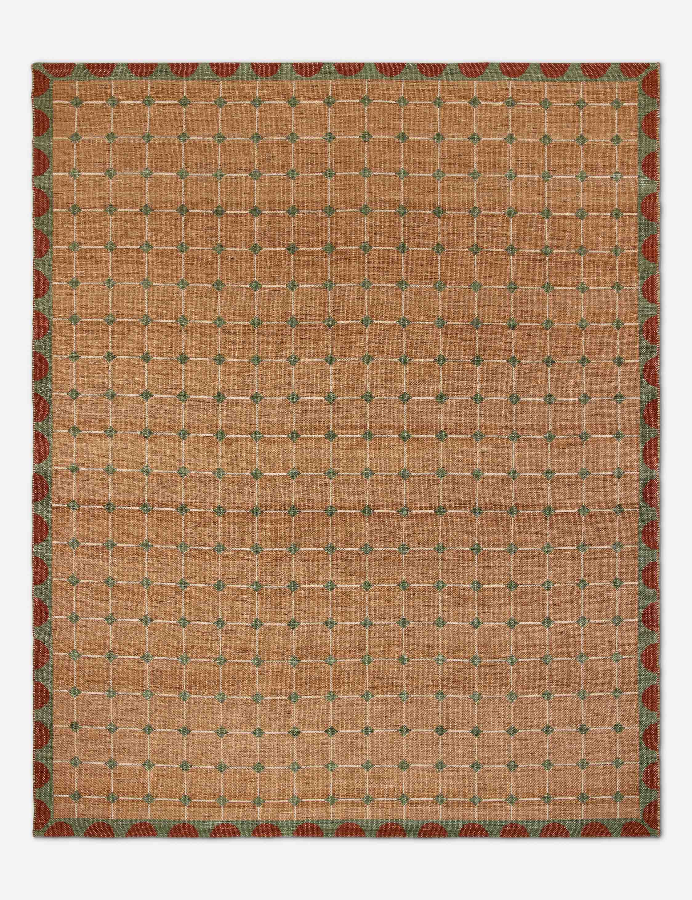 Cypress Indoor/Outdoor Rug | Mosaic Pattern, Durable Design