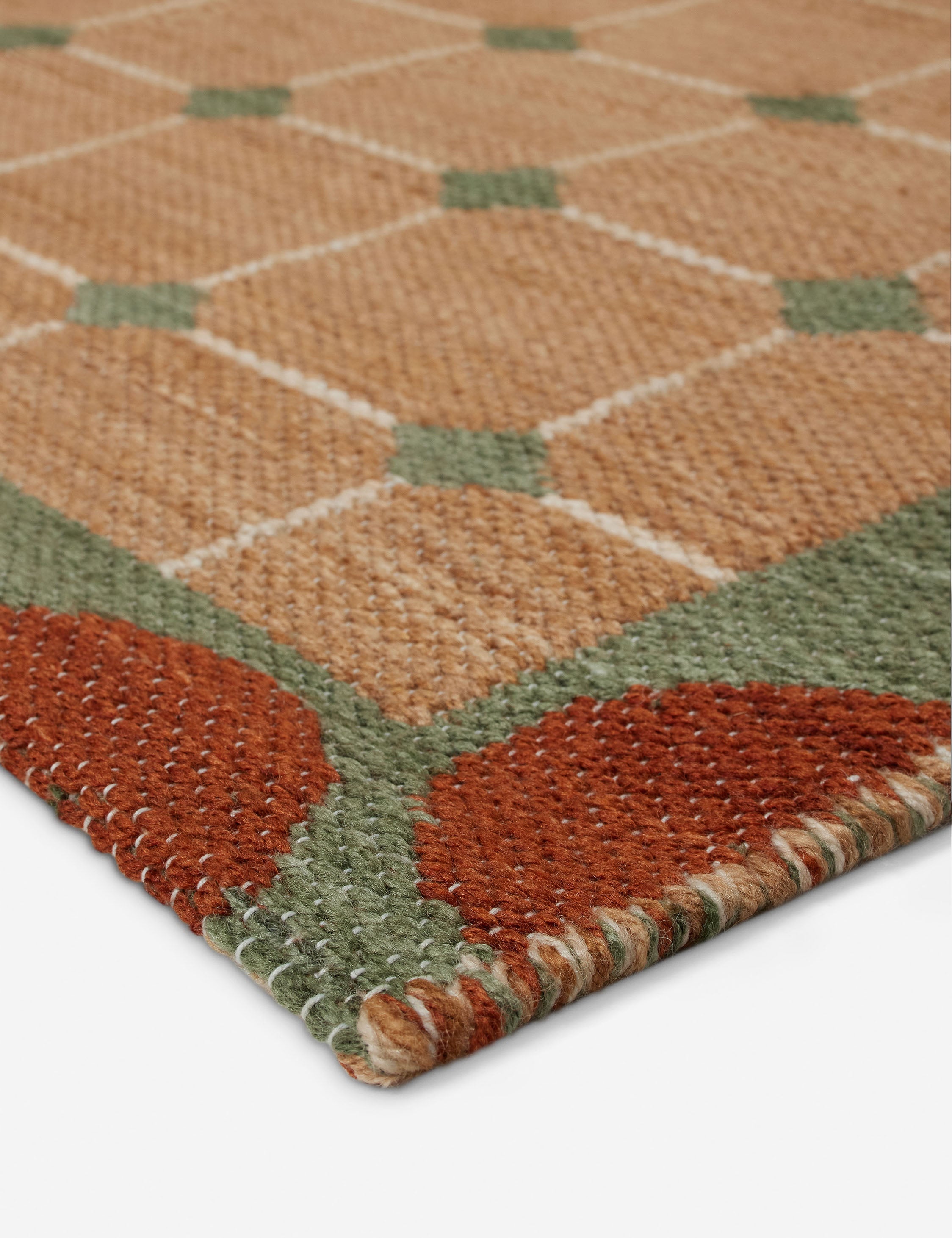 Cypress Indoor/Outdoor Rug | Mosaic Pattern, Durable Design