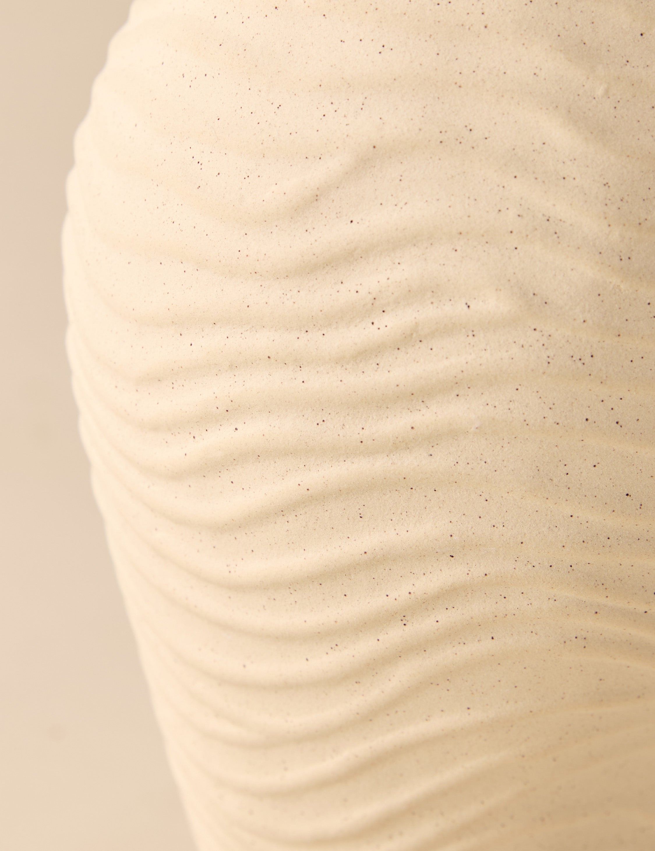 Wren Wrinkle Vase | Organic Earthen Form, Unique Glaze Finish