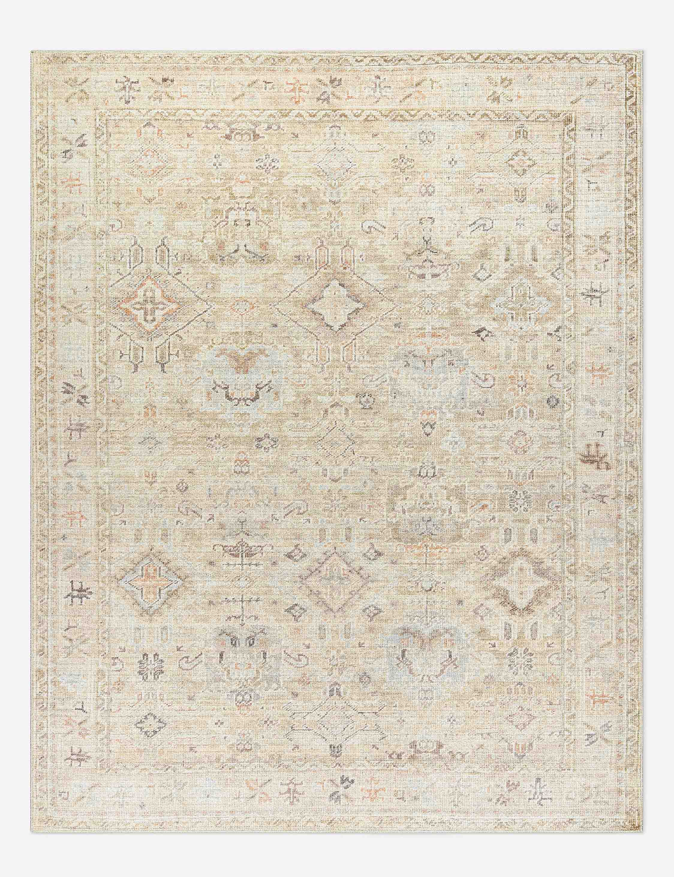 Bela Area Rug | Distressed Motifs, Easy-Care Sophistication