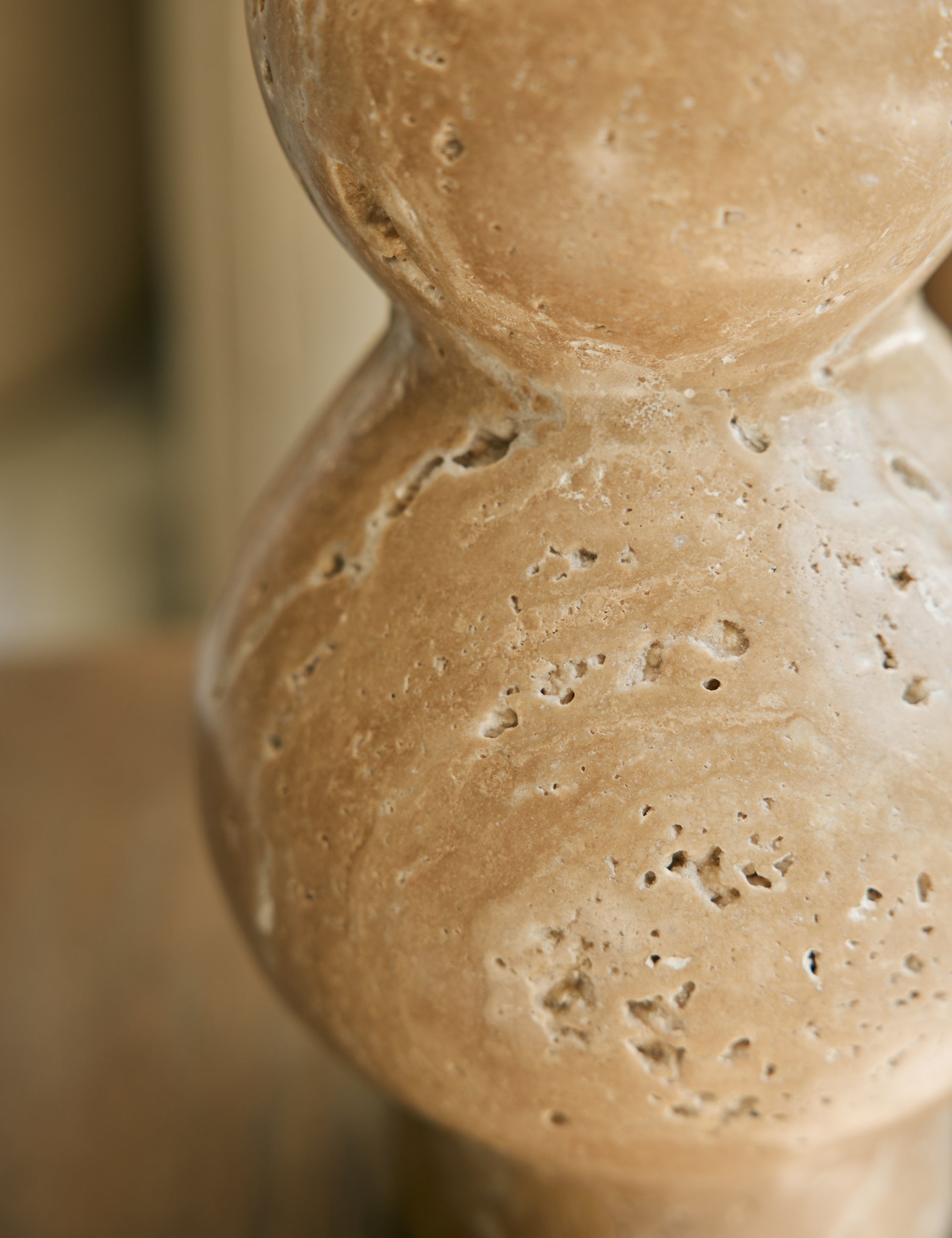 Seine Table Lamp | Stone Base, Modern Silhouette