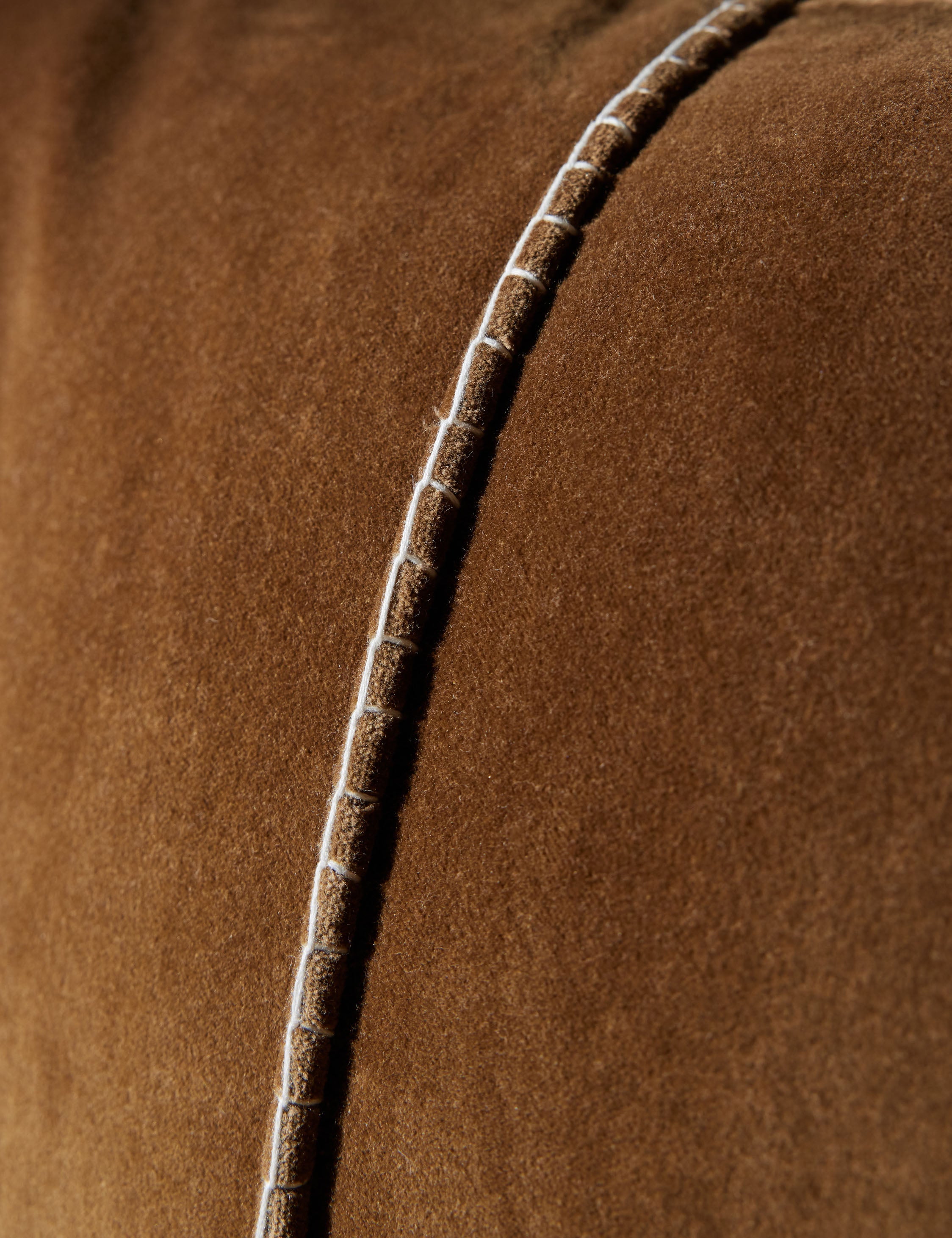 Caden Velvet Pillow | Luxe Texture, Whip Stitching Detail