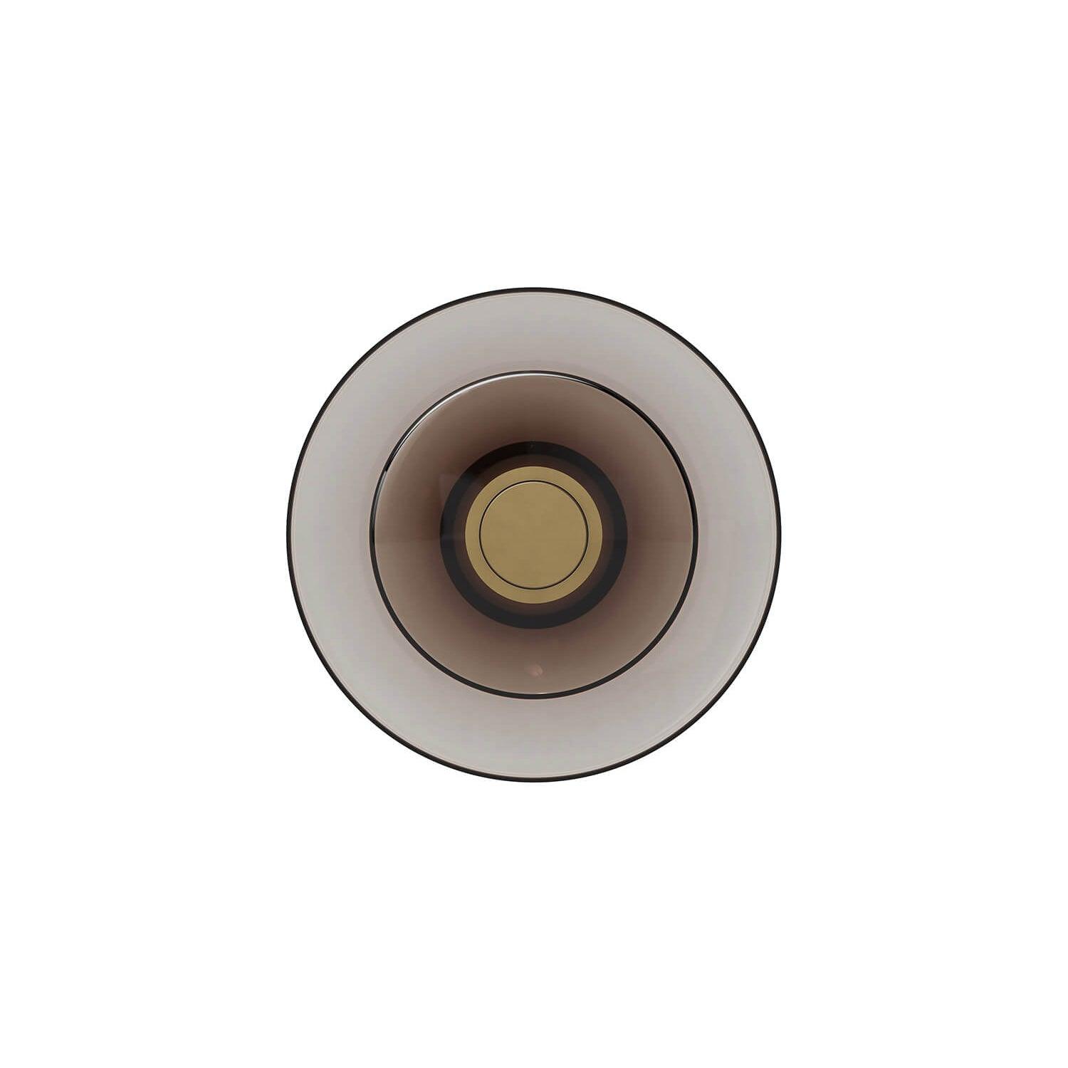 Elysium LED Wandlamp | Indirecte Verlichting, Goud/Amberglass