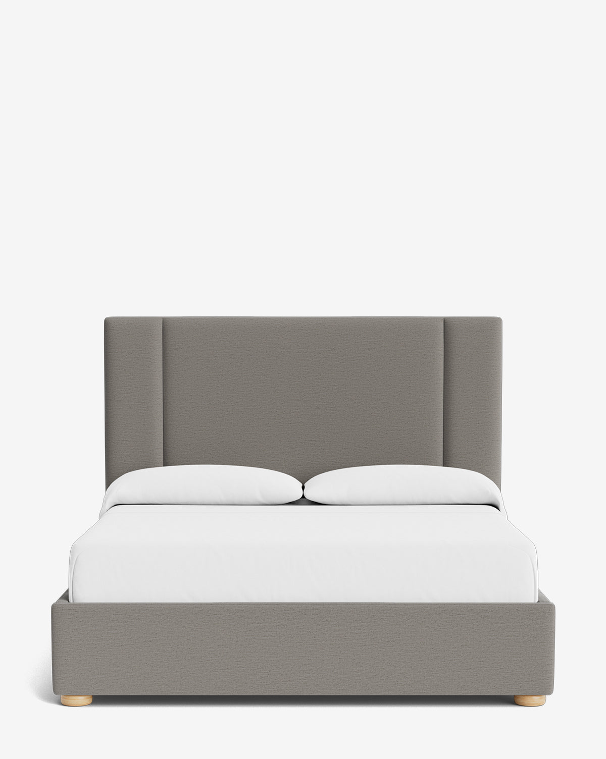 Mina Bed Frame  Upholstered with High-End Fabrics