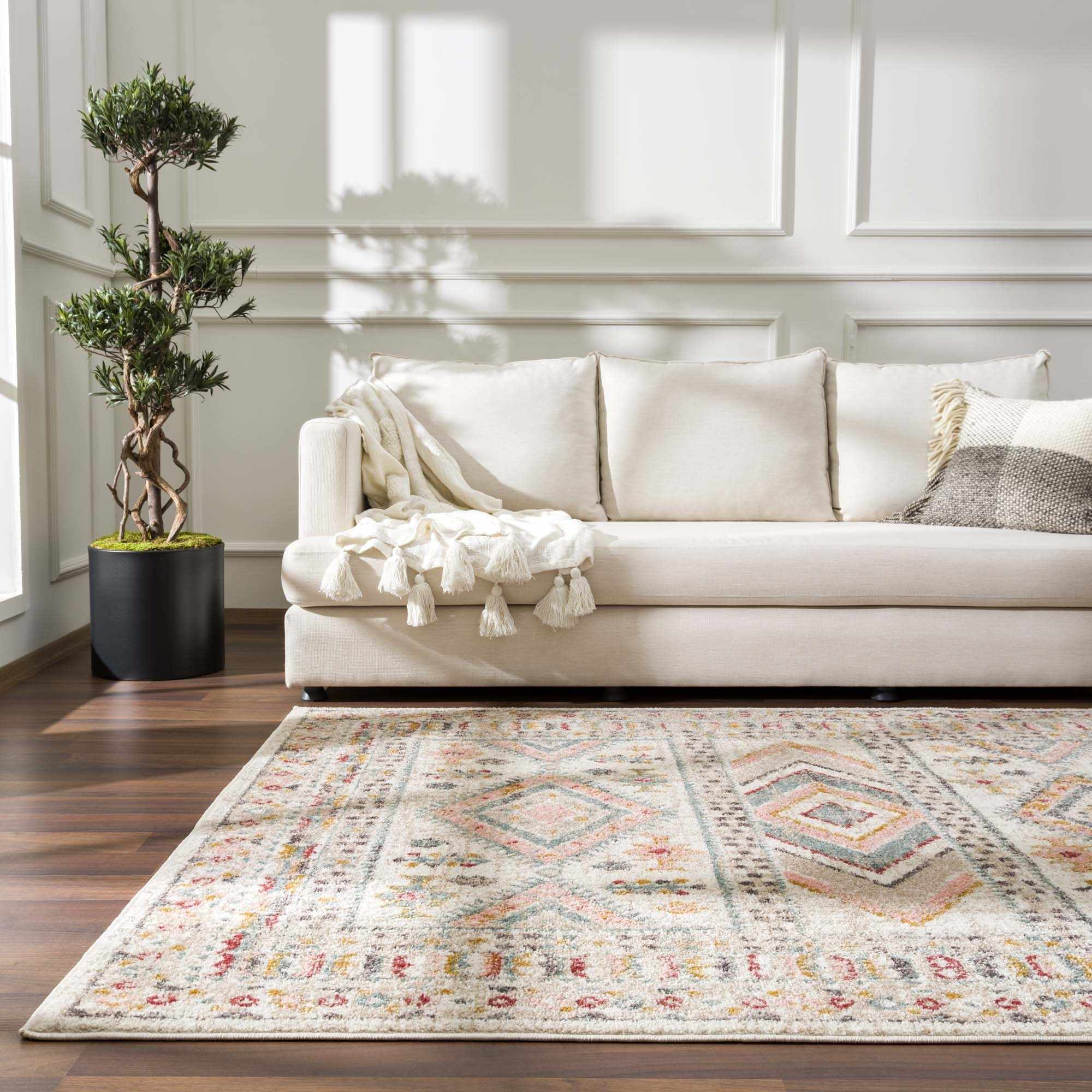 Demi Area Rug  Machine Woven, Medium Pile, Traditional Style