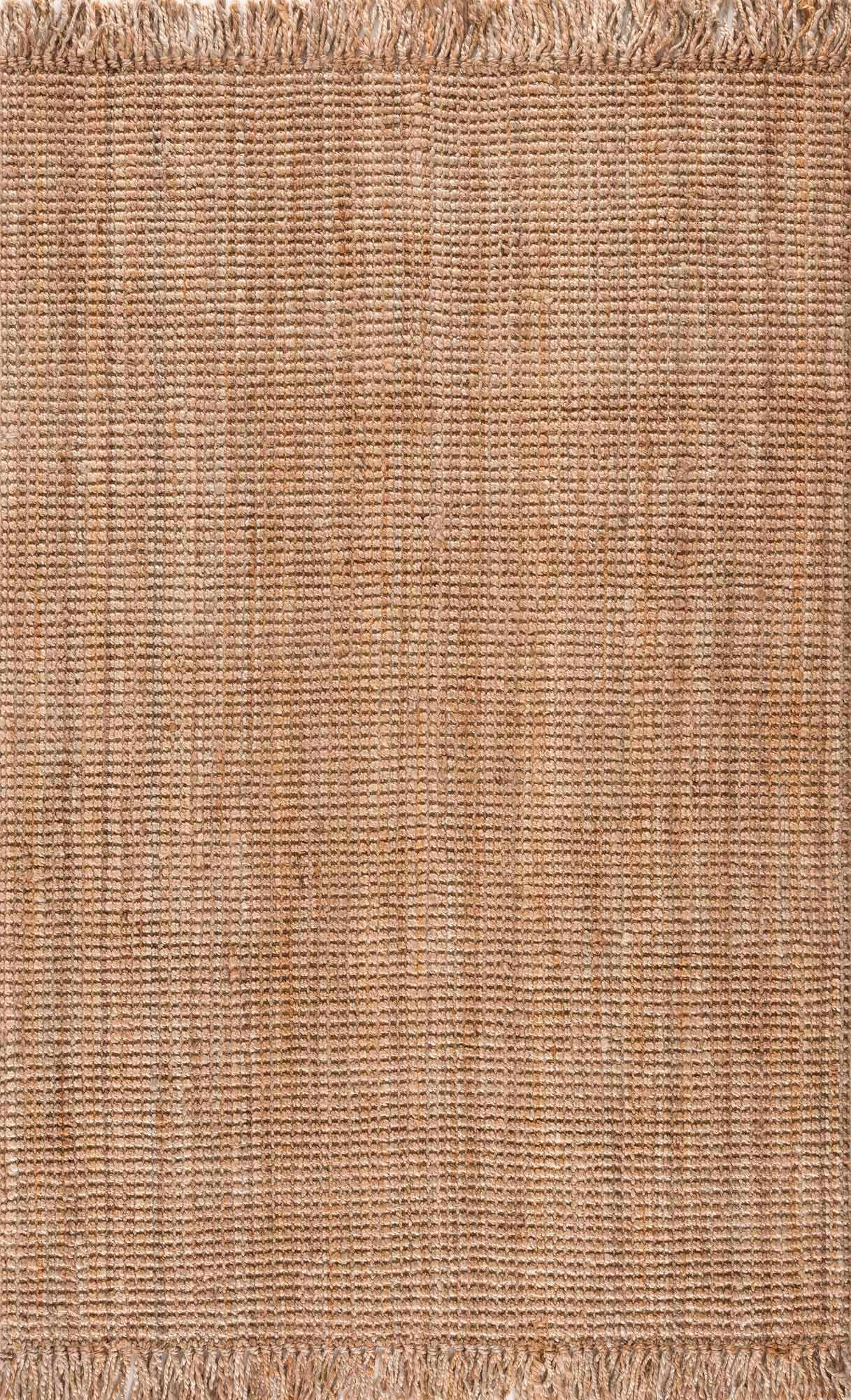 Bela Jute Rug Hand Woven Eco-Friendly with Bohemian Tassels