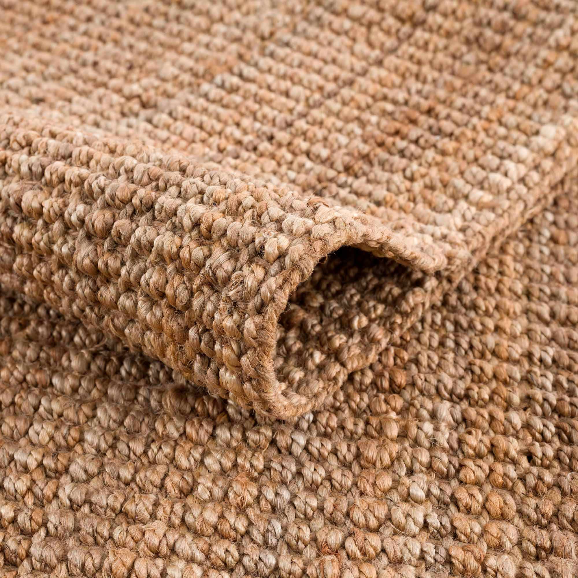Bela Jute Rug Hand Woven Eco-Friendly with Bohemian Tassels