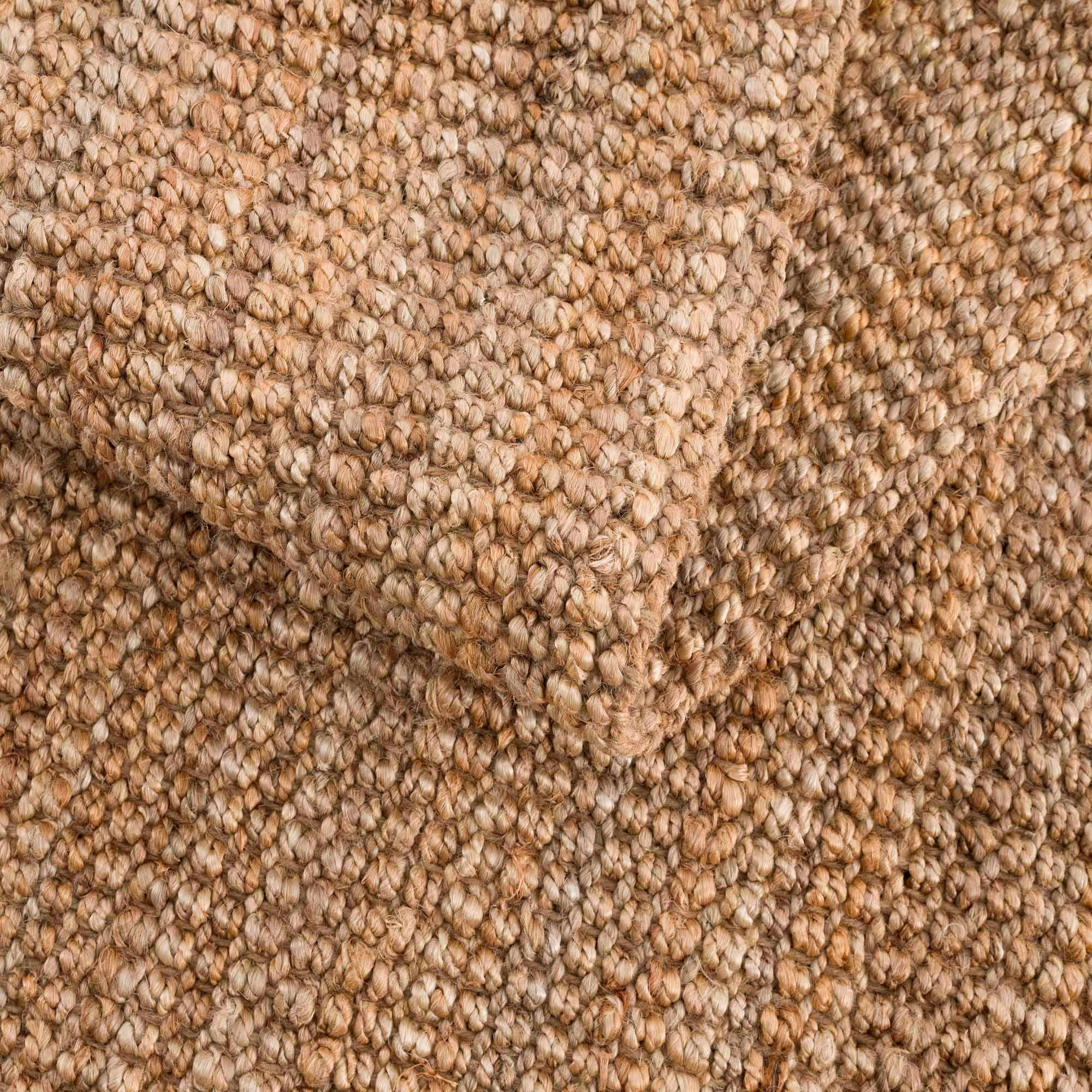 Bela Jute Rug Hand Woven Eco-Friendly with Bohemian Tassels