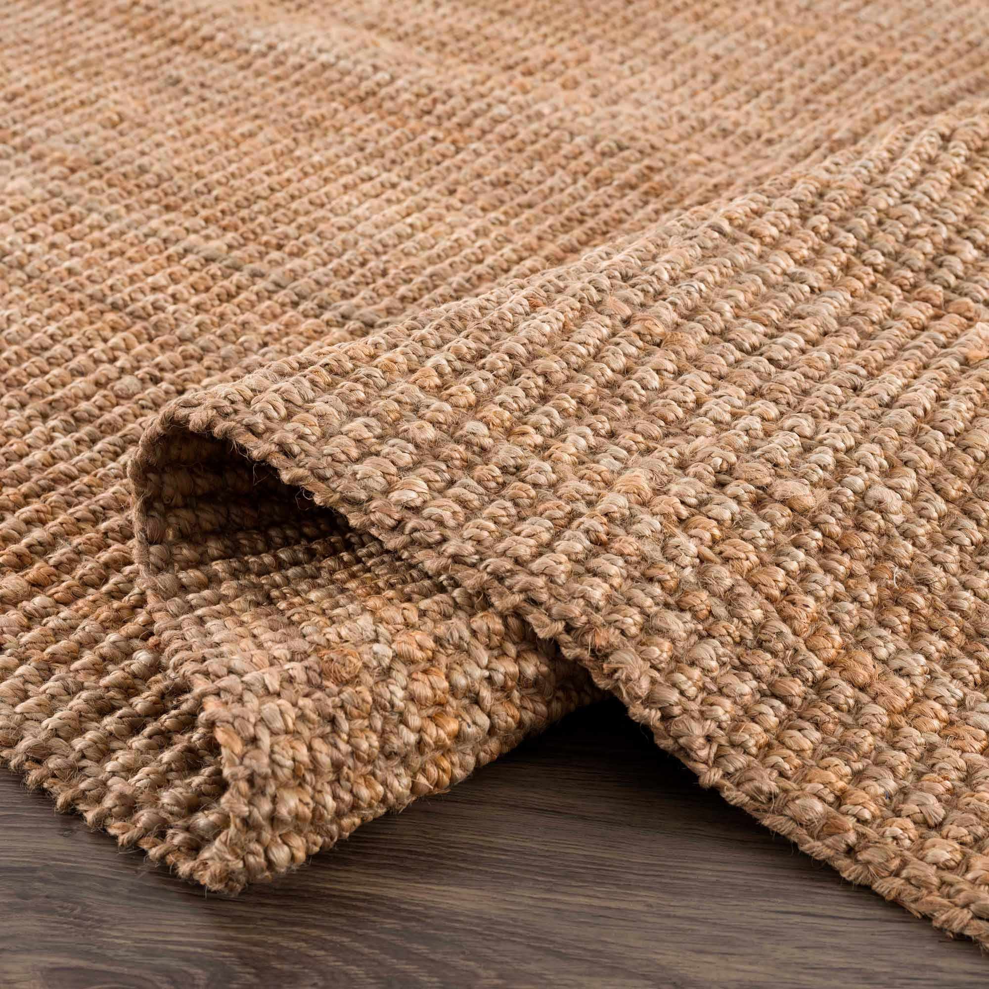 Bela Jute Rug Hand Woven Eco-Friendly with Bohemian Tassels