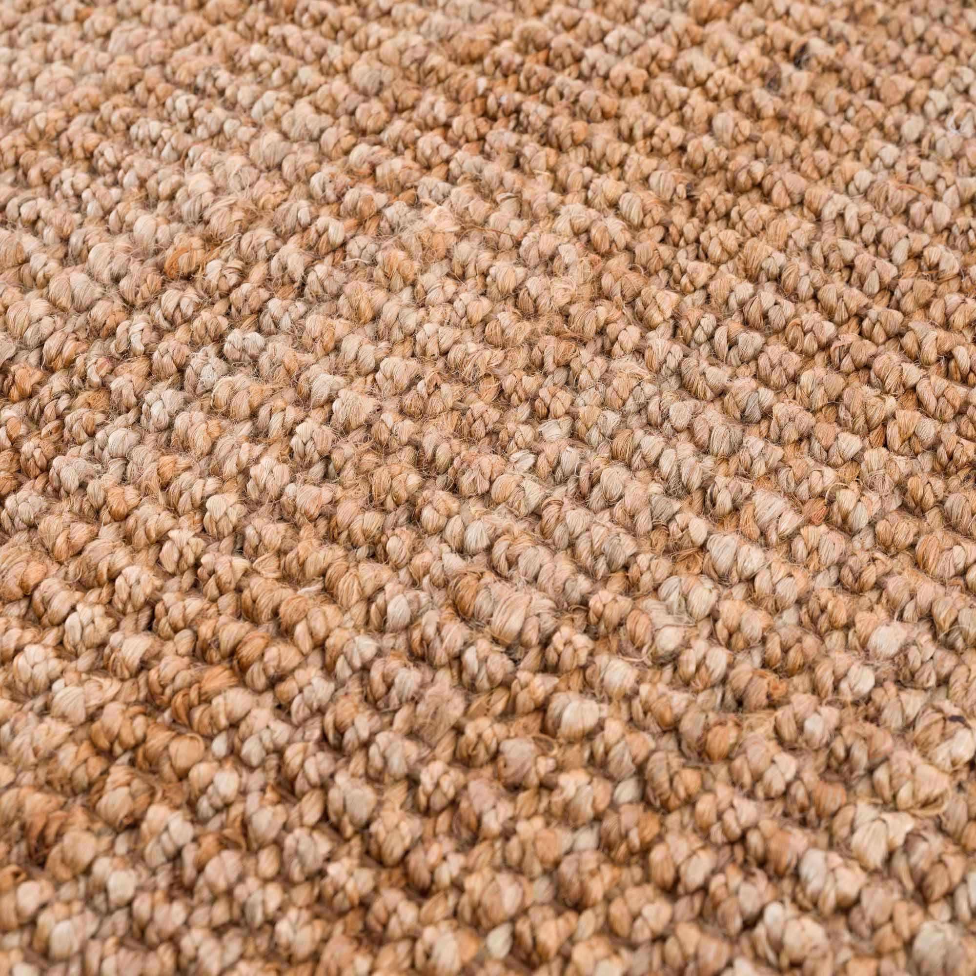 Bela Jute Rug Hand Woven Eco-Friendly with Bohemian Tassels