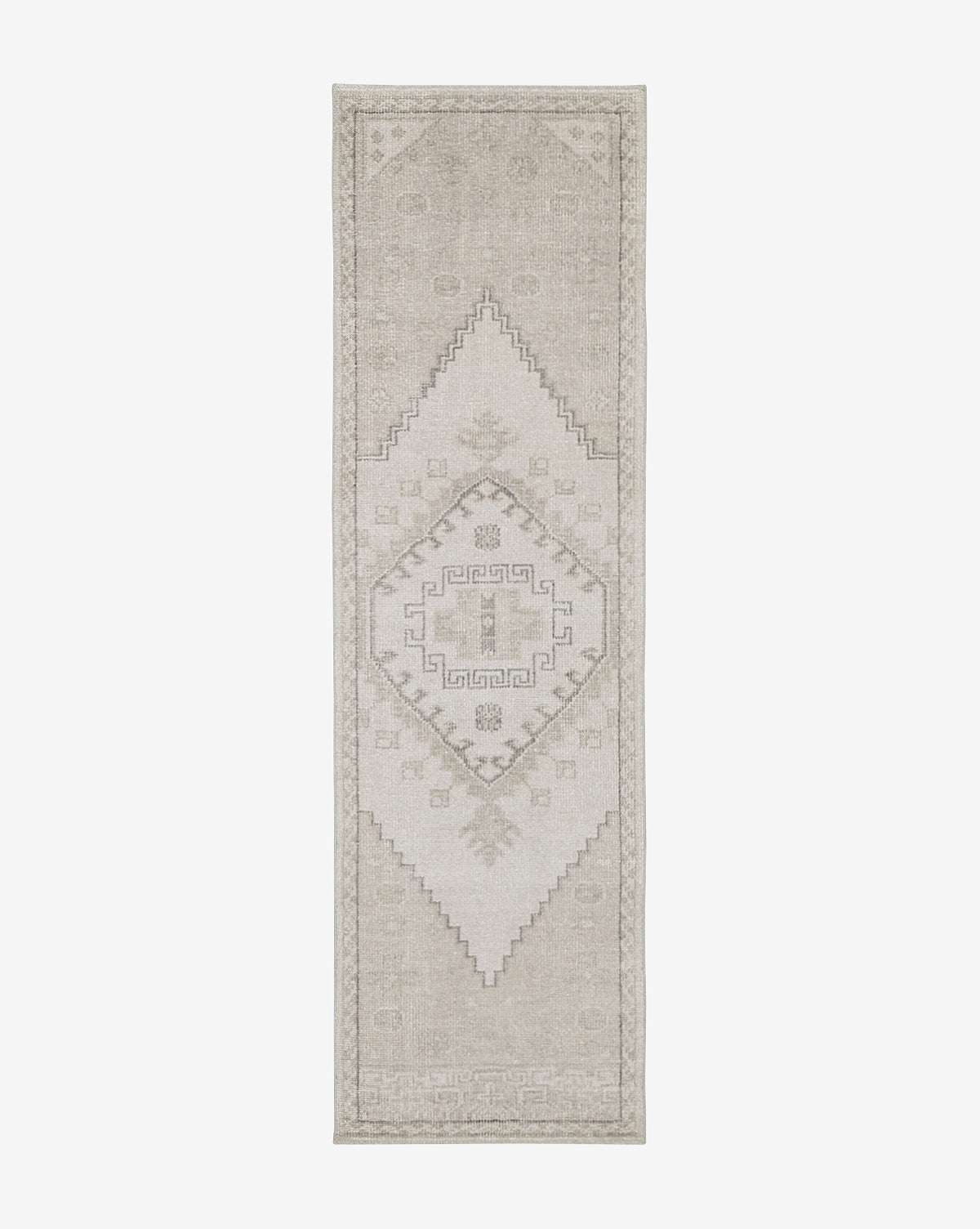 Bello Hand-Knotted Wool Rug  Vintage Inspired Design