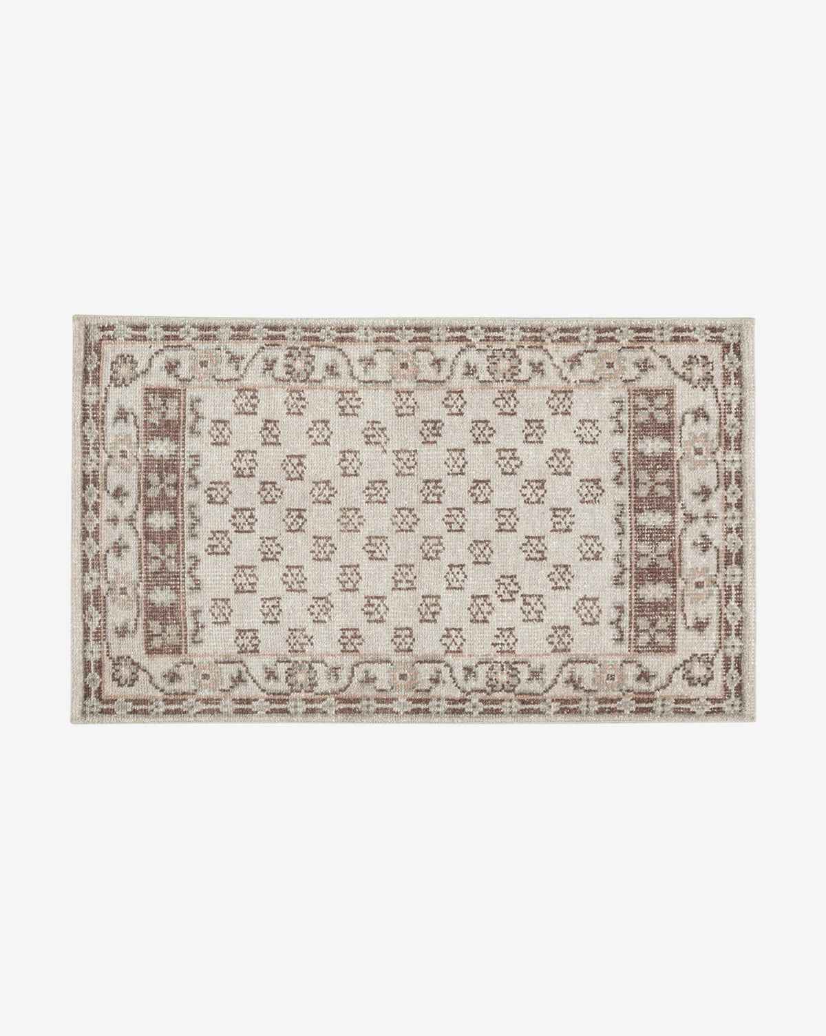 Bela Hand-Knotted Wool Rug  Durable, Neutral Hues