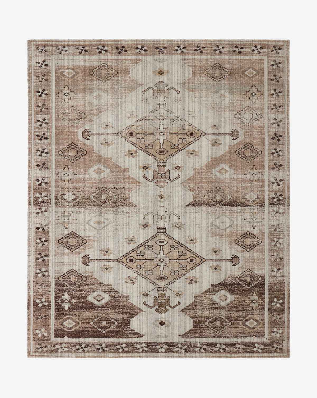 Cypress Handwoven Wool Rug  Artistic Geometric Design