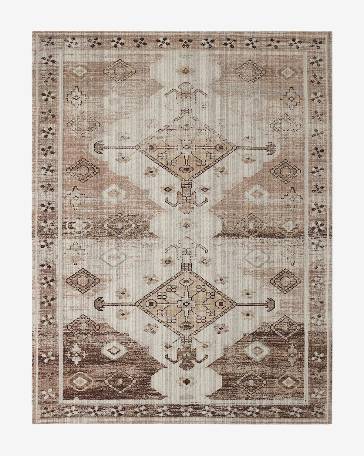 Cypress Handwoven Wool Rug  Artistic Geometric Design