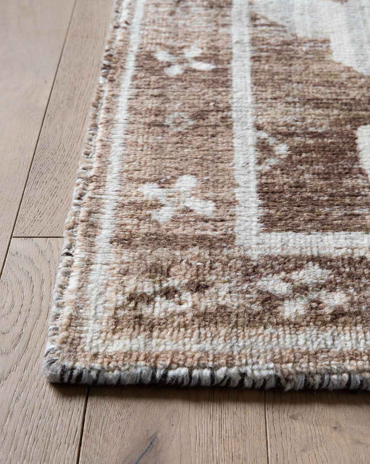 Cypress Handwoven Wool Rug  Artistic Geometric Design