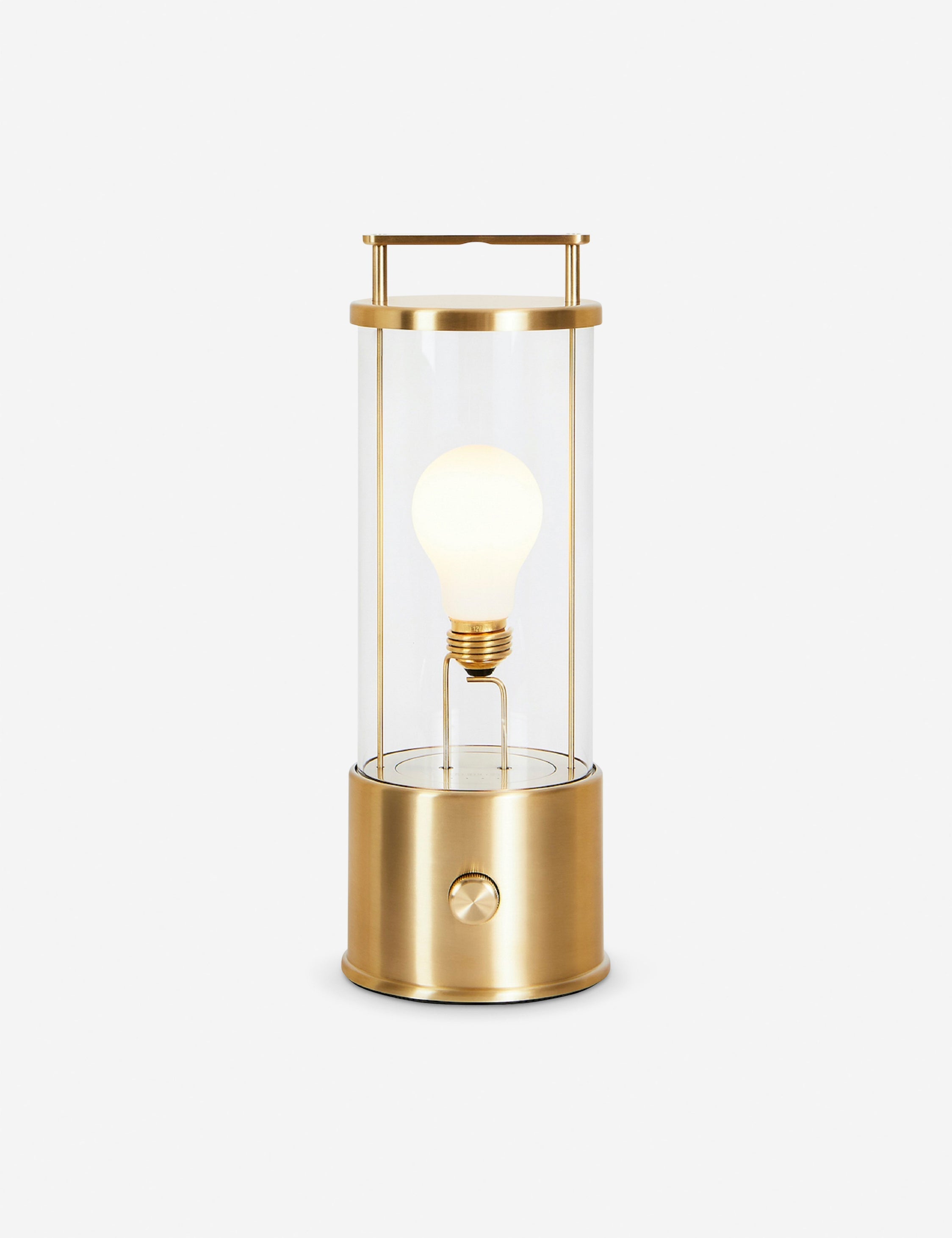 Bello Table Lamp | Brass Handle, Wireless Charging