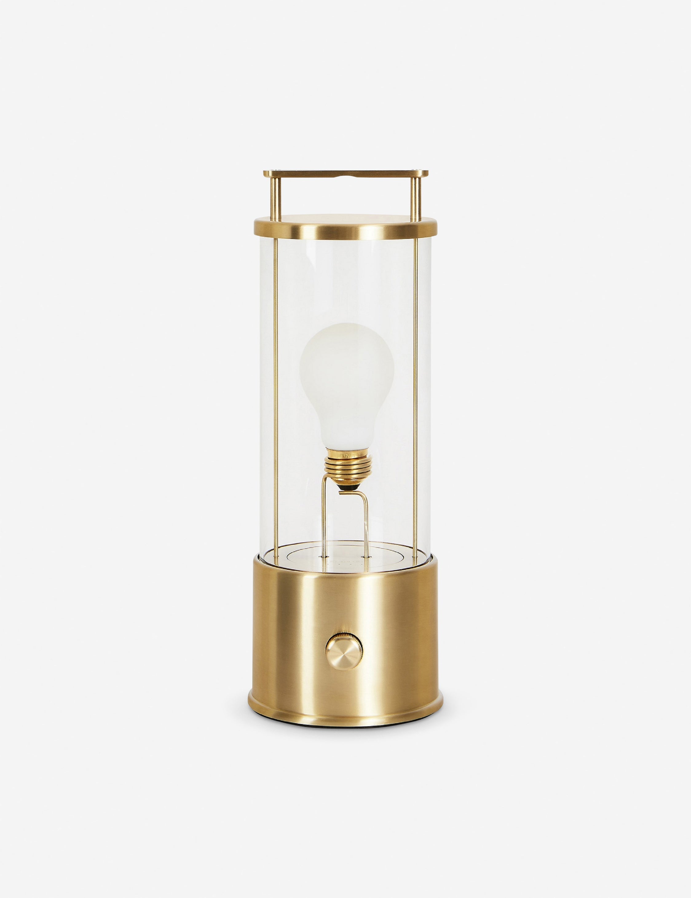 Bello Table Lamp | Brass Handle, Wireless Charging