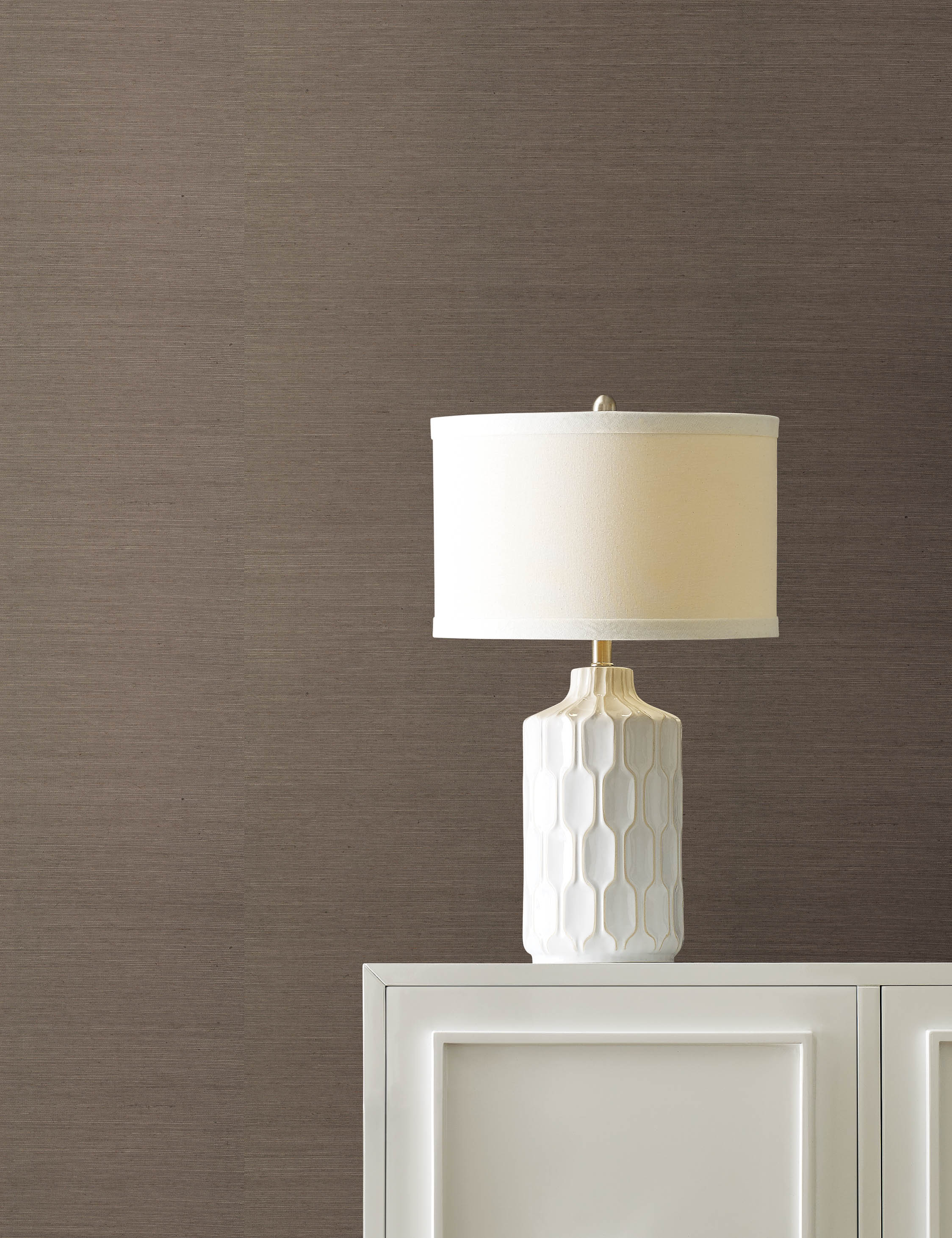 Bela Grasscloth Wallpaper | Woven Texture, Modern Palette