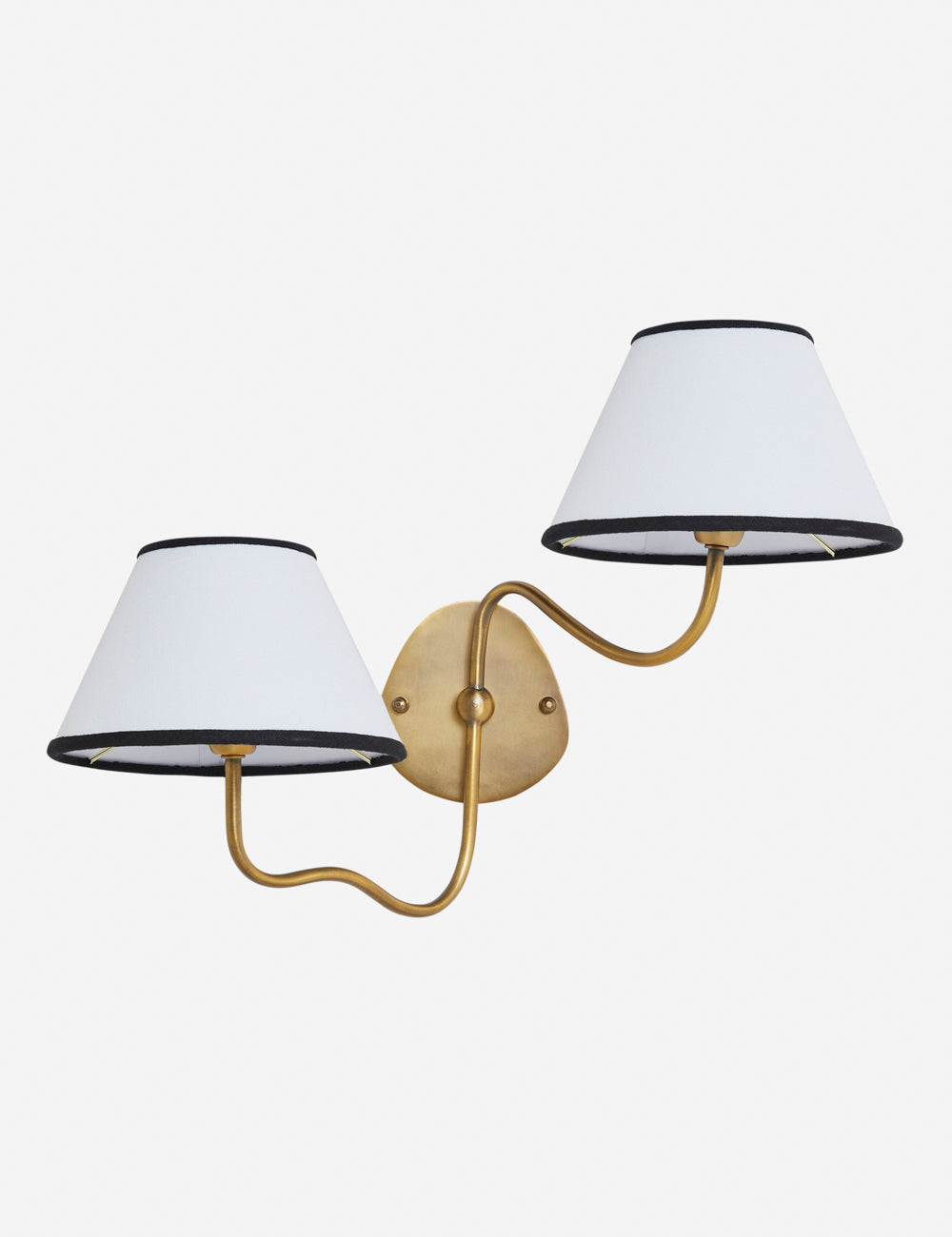 Mira Double Sconce | Polished Finish, Traditional Design