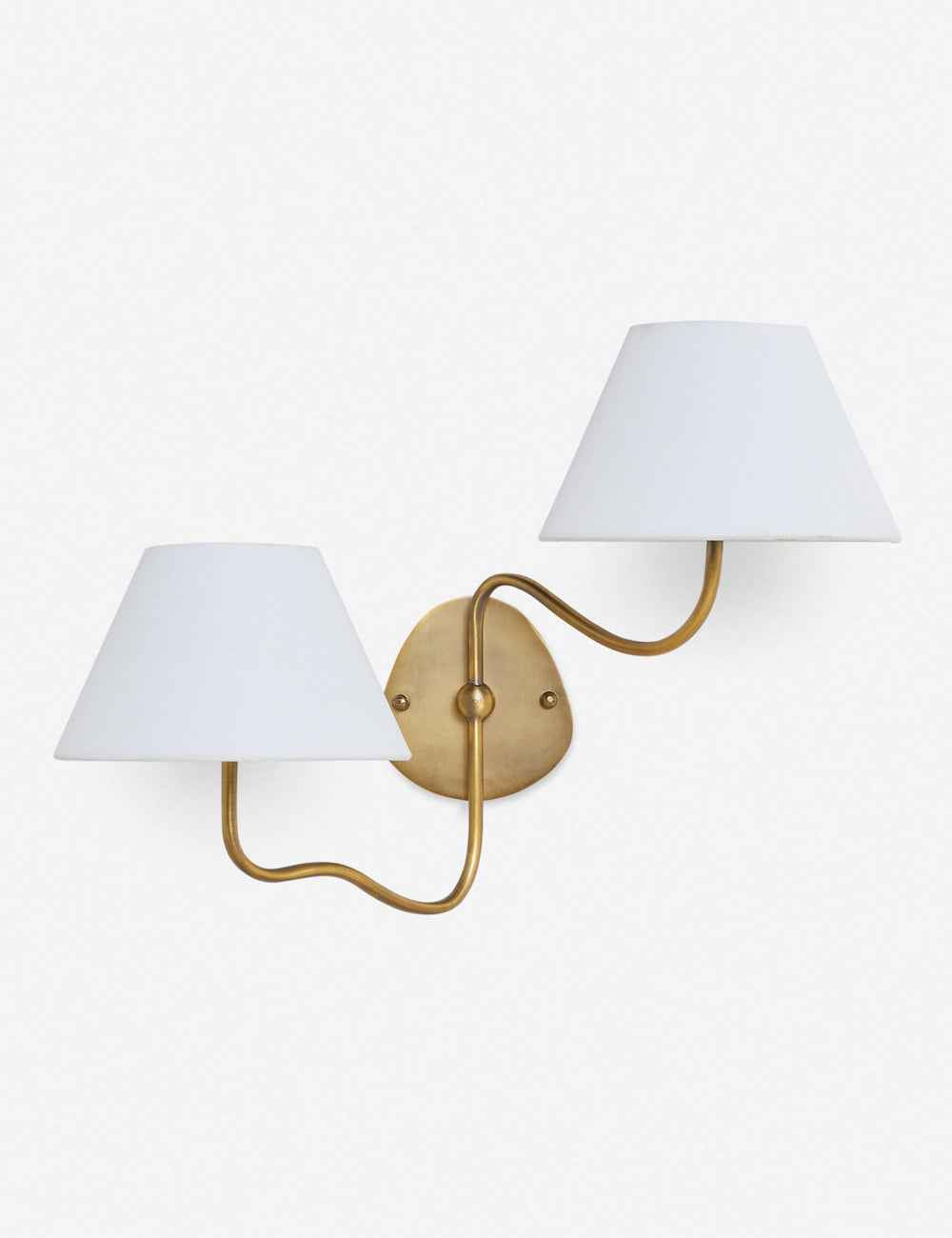 Mira Double Sconce | Polished Finish, Traditional Design