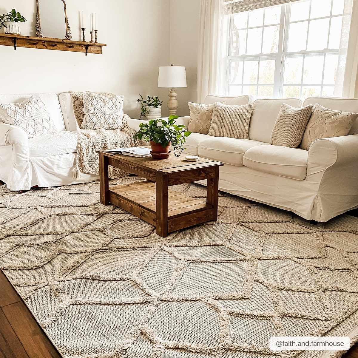 Mira Malilinao Area Rug  Machine Woven, High Pile Polyester