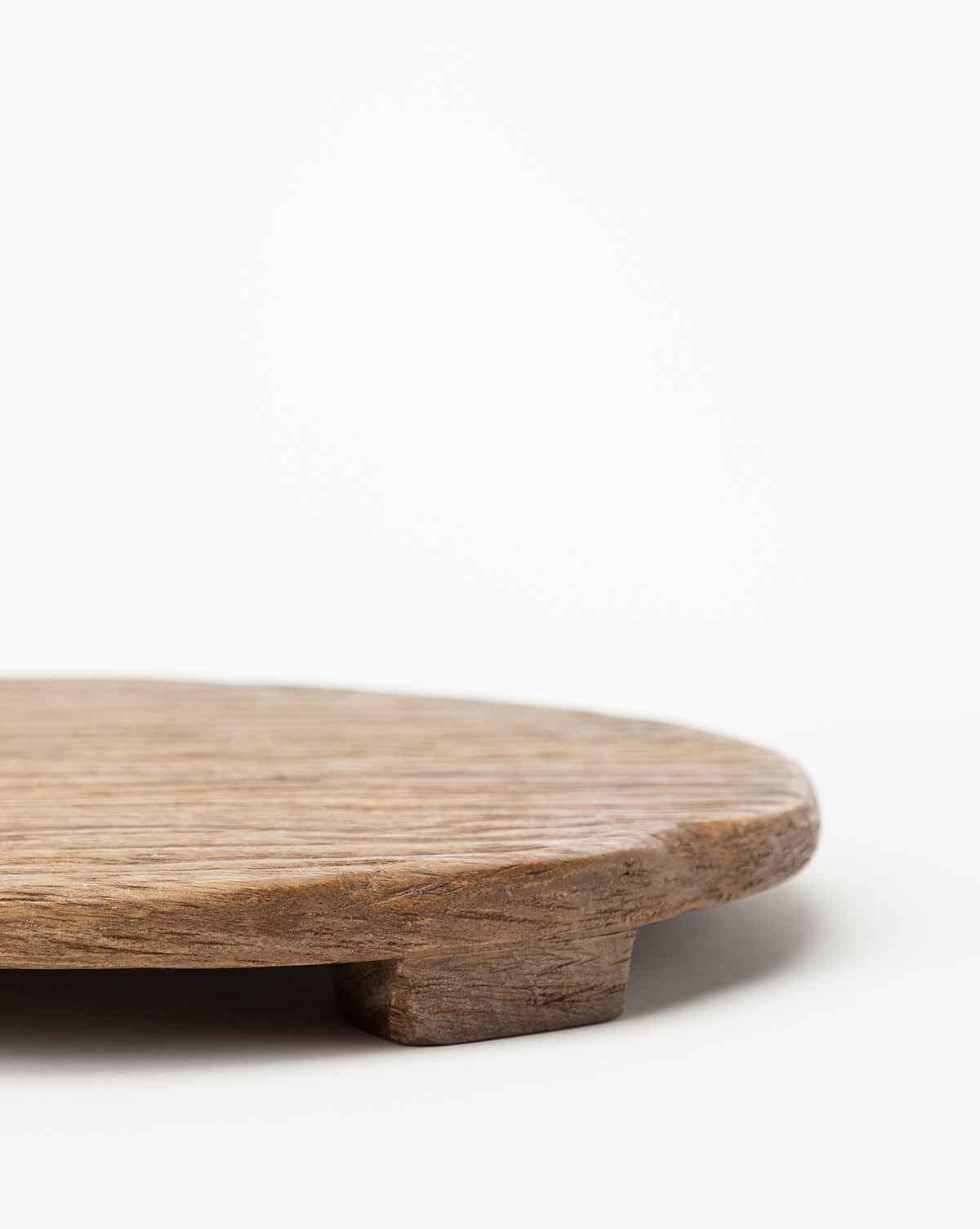 Mira Wood Carved Pedestal  Mango Wood Construction