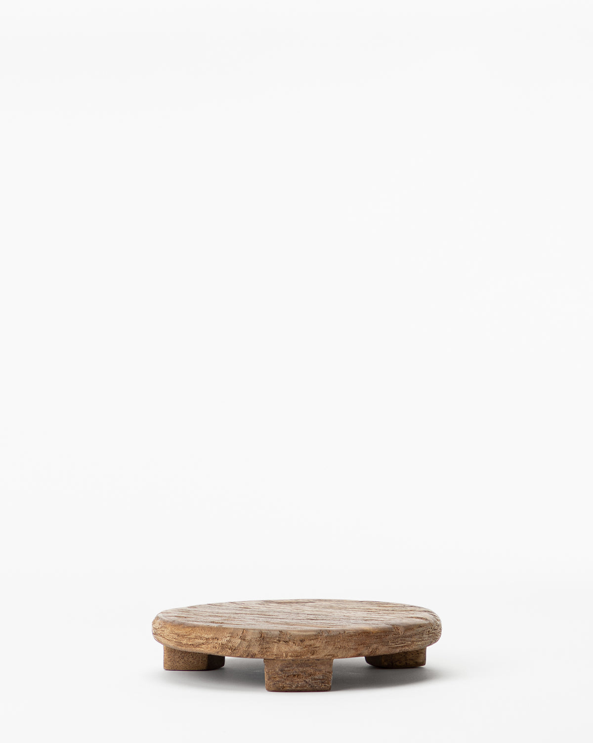 Mira Wood Carved Pedestal  Mango Wood Construction