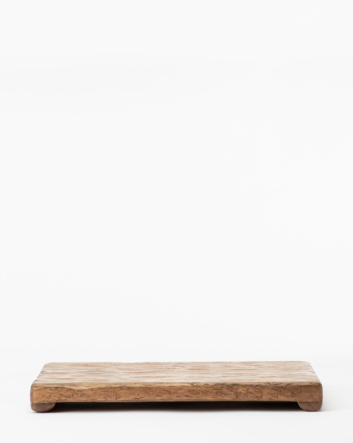 Mara Rectangular Pedestal  Mango Wood, Food Safe