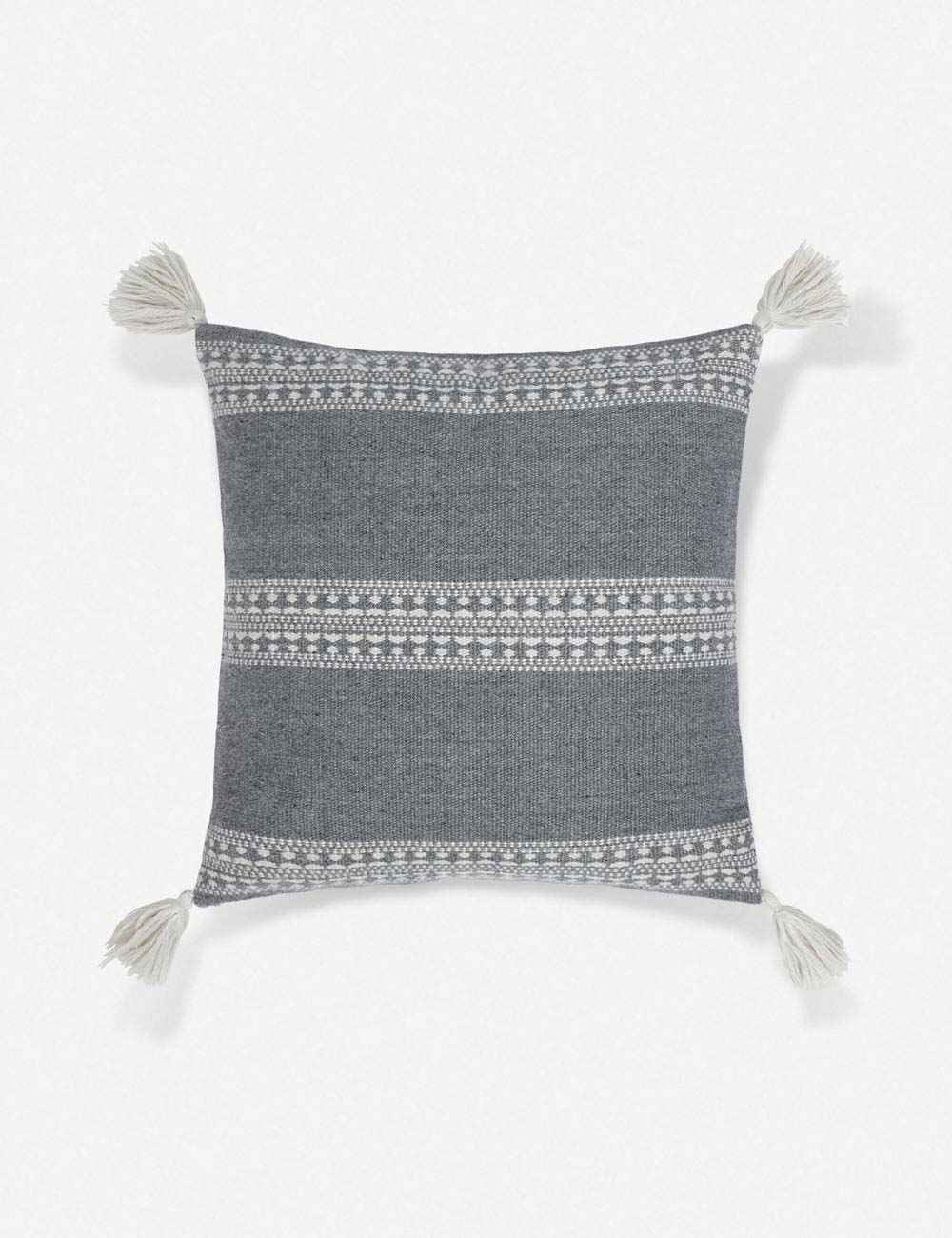 Mira Accent Pillow | Tasseled Corners, Indoor/Outdoor Use