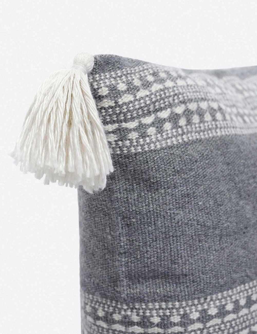 Mira Accent Pillow | Tasseled Corners, Indoor/Outdoor Use