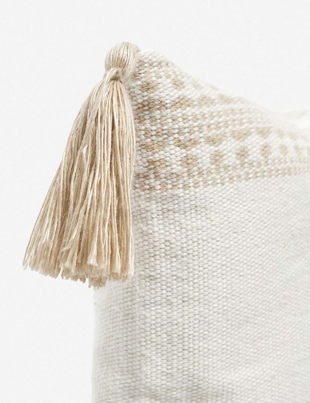 Mira Accent Pillow | Tasseled Corners, Indoor/Outdoor Use