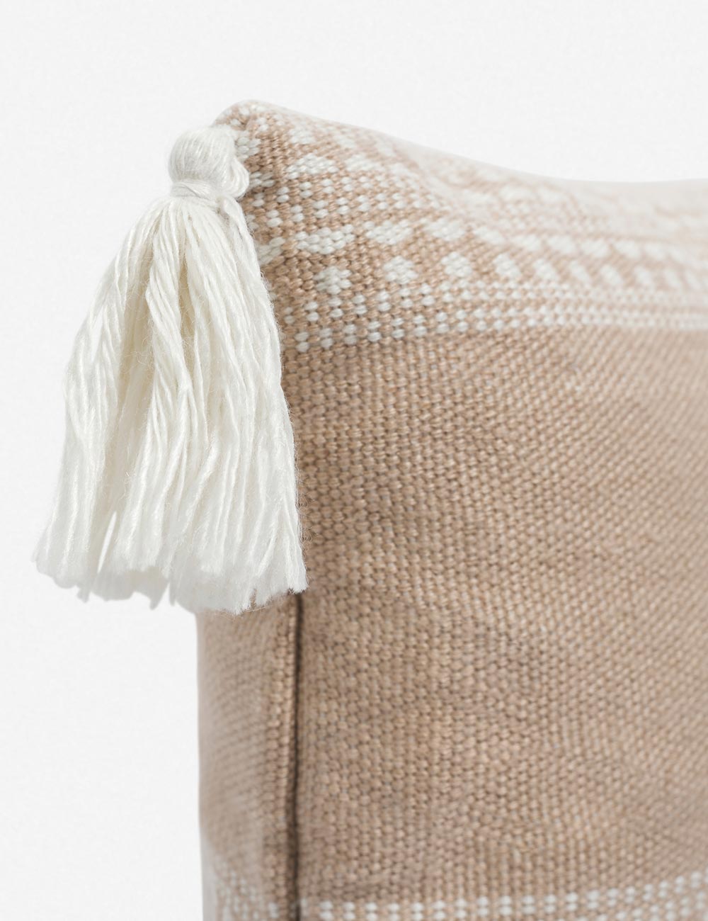 Mira Accent Pillow | Tasseled Corners, Indoor/Outdoor Use