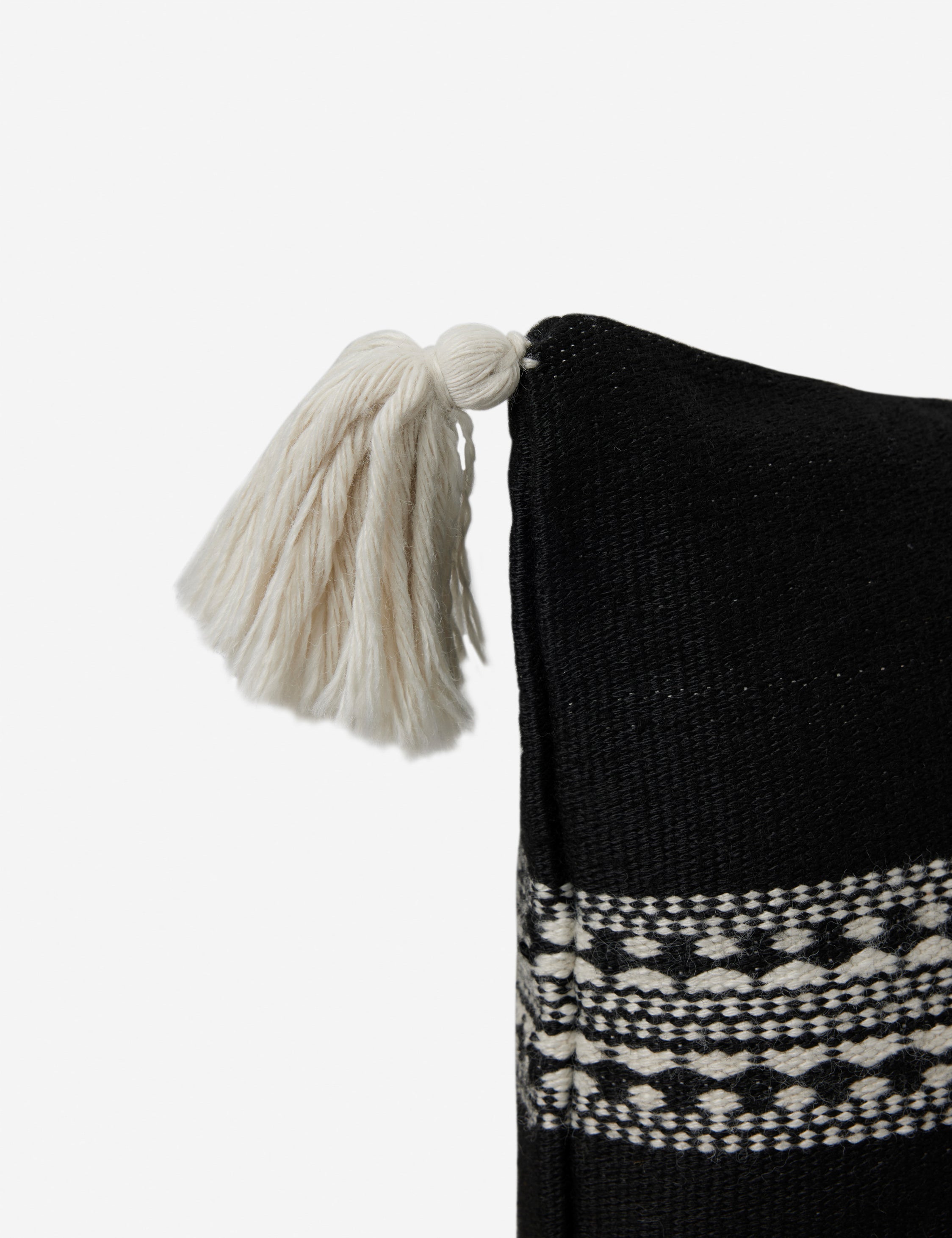 Mira Accent Pillow | Tasseled Corners, Indoor/Outdoor Use