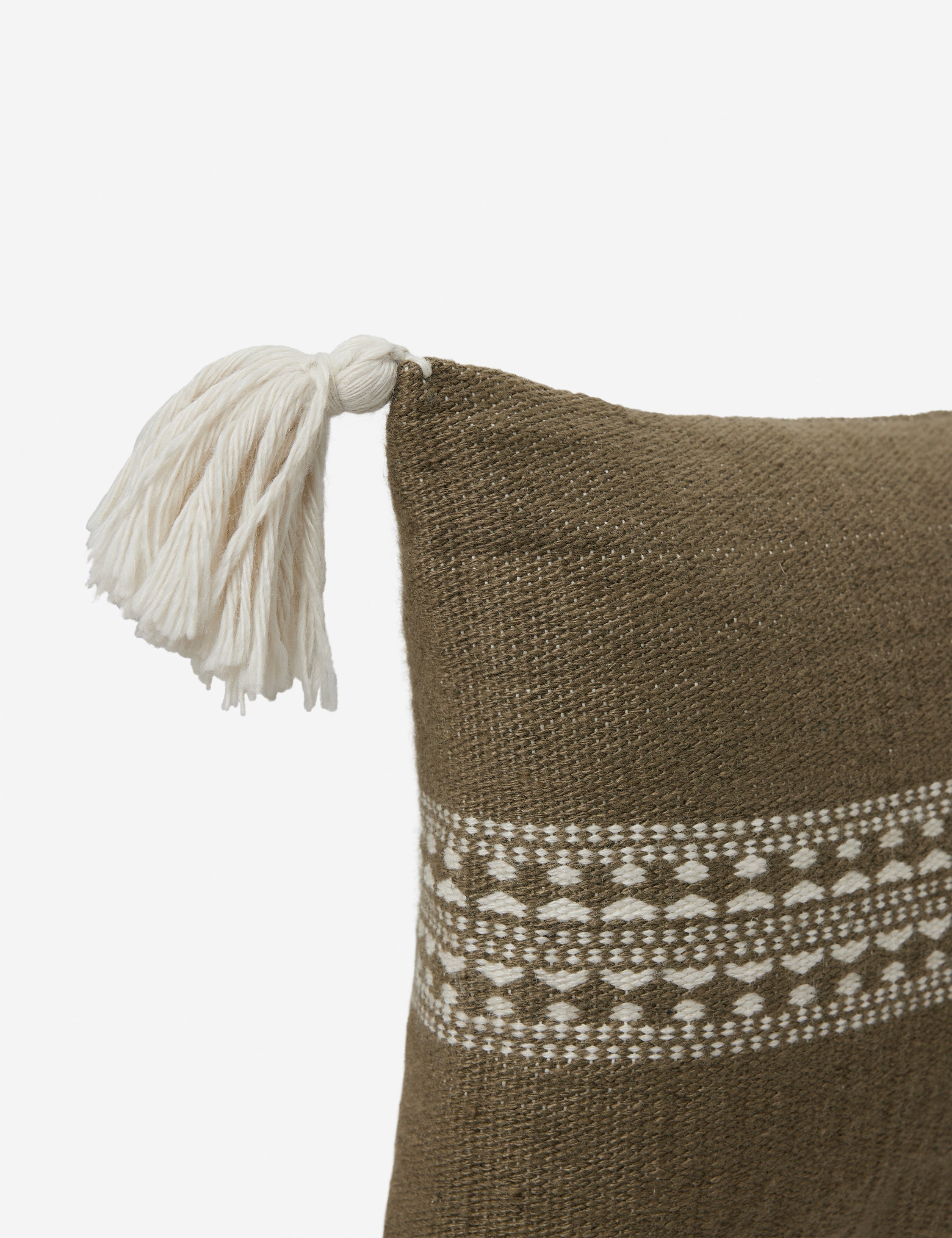 Mira Accent Pillow | Tasseled Corners, Indoor/Outdoor Use