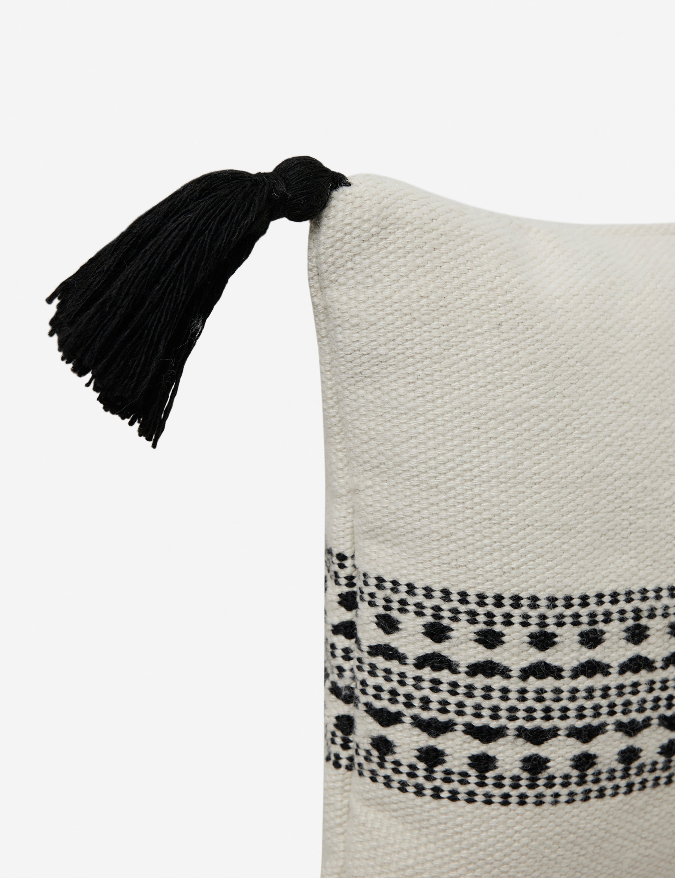 Mira Accent Pillow | Tasseled Corners, Indoor/Outdoor Use