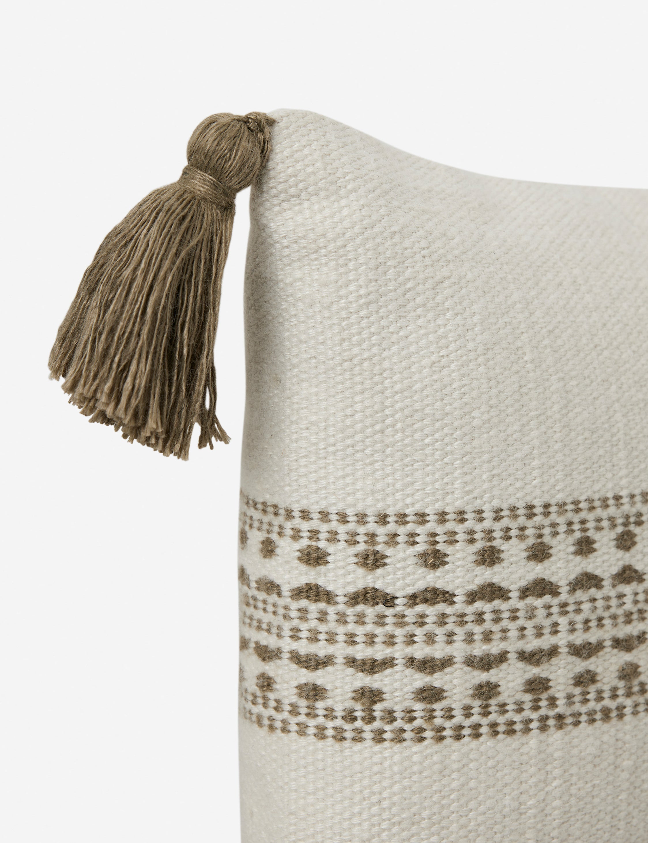 Mira Accent Pillow | Tasseled Corners, Indoor/Outdoor Use