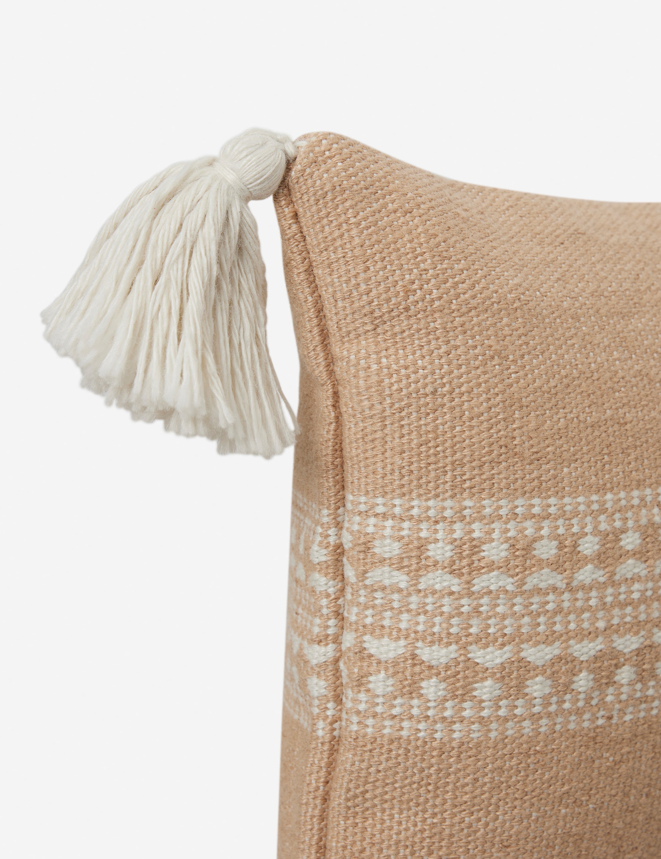 Mira Accent Pillow | Tasseled Corners, Indoor/Outdoor Use