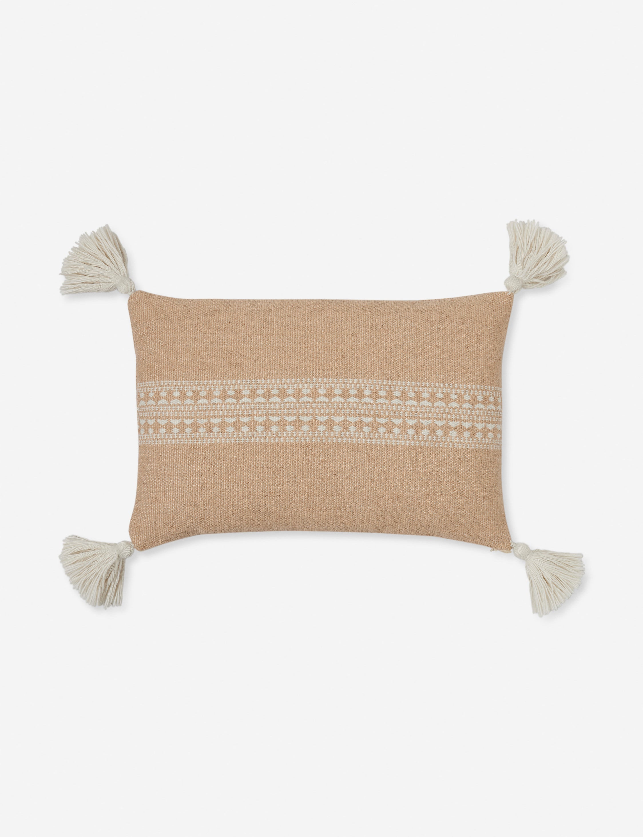 Mira Accent Pillow | Tasseled Corners, Indoor/Outdoor Use