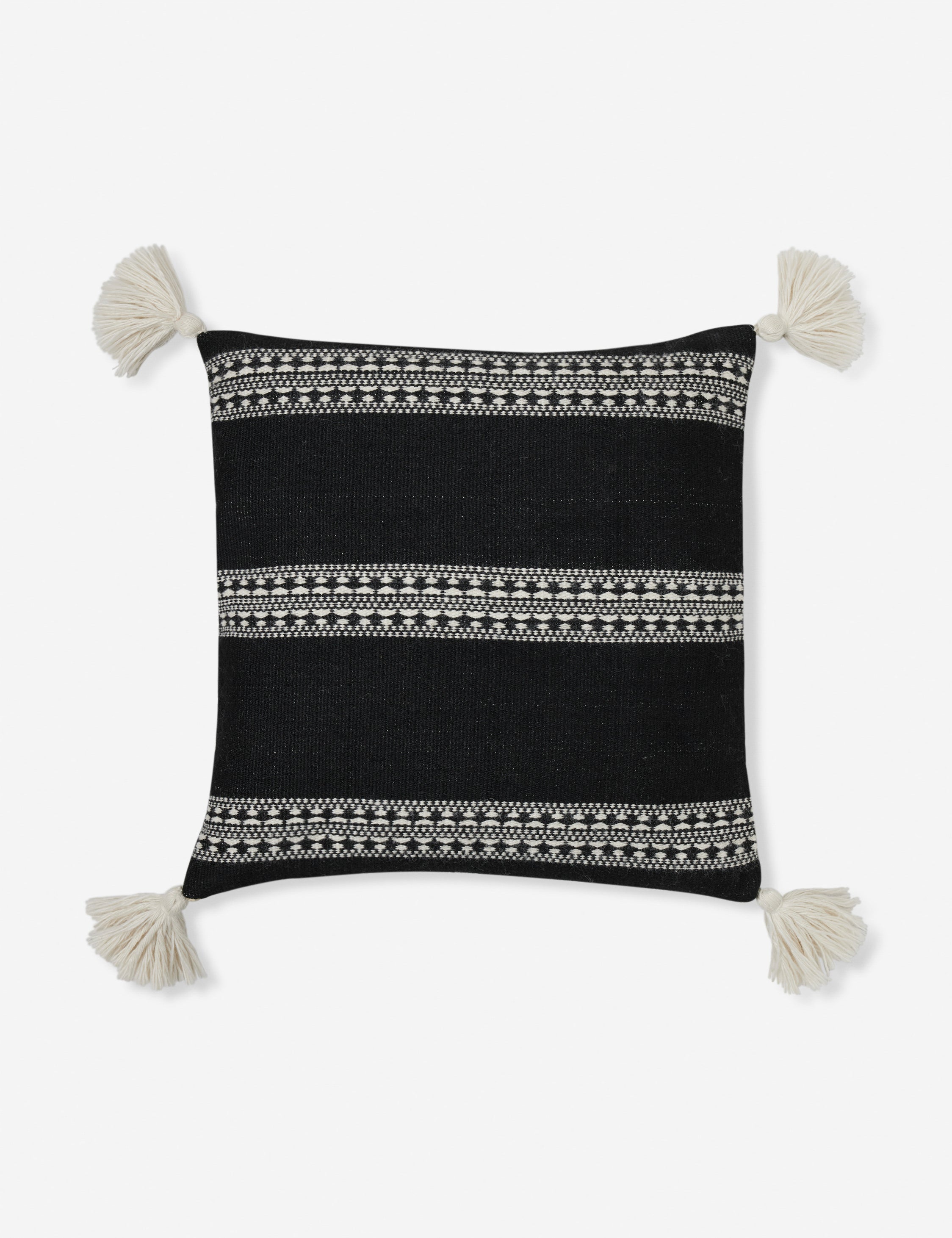 Mira Accent Pillow | Tasseled Corners, Indoor/Outdoor Use