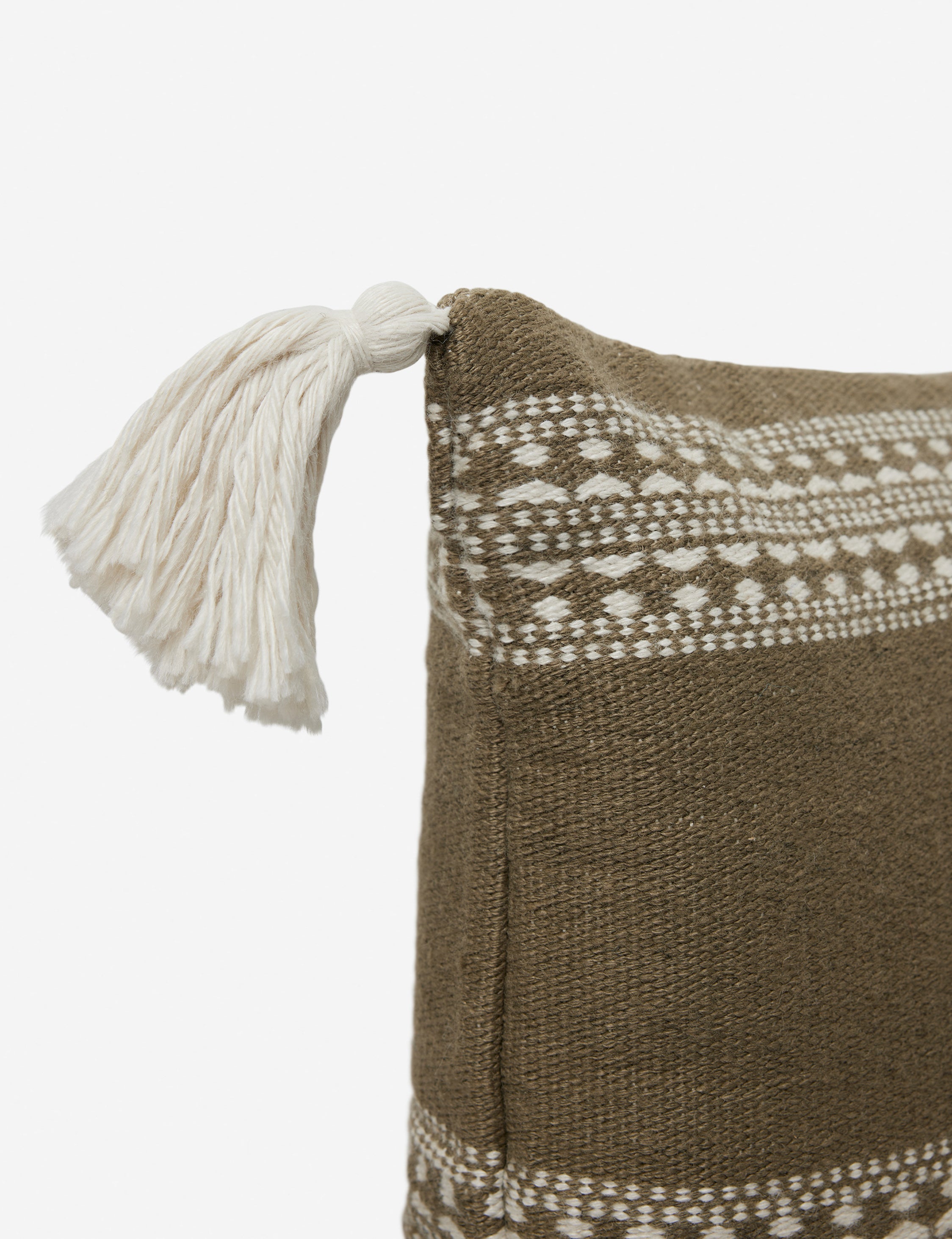 Mira Accent Pillow | Tasseled Corners, Indoor/Outdoor Use
