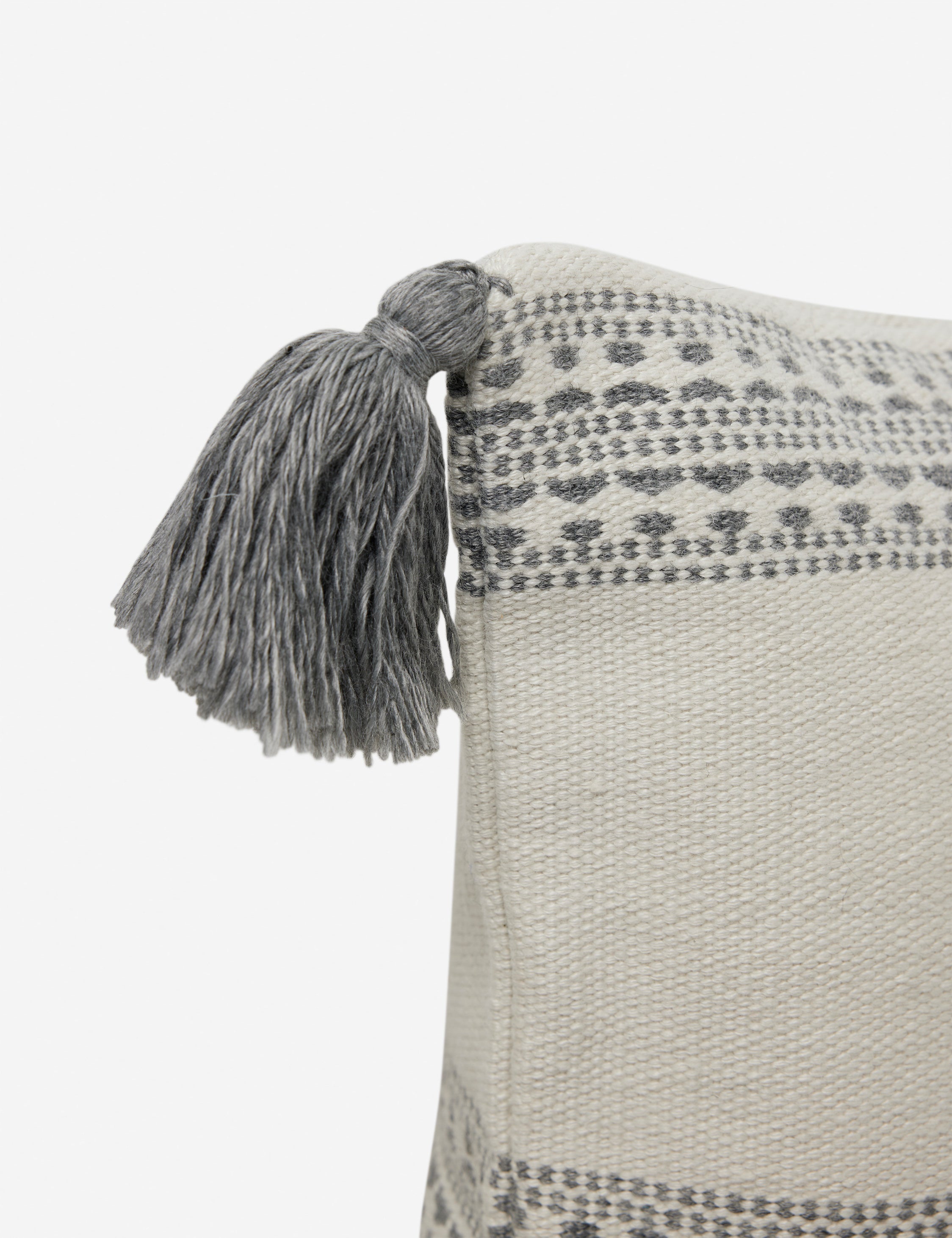 Mira Accent Pillow | Tasseled Corners, Indoor/Outdoor Use