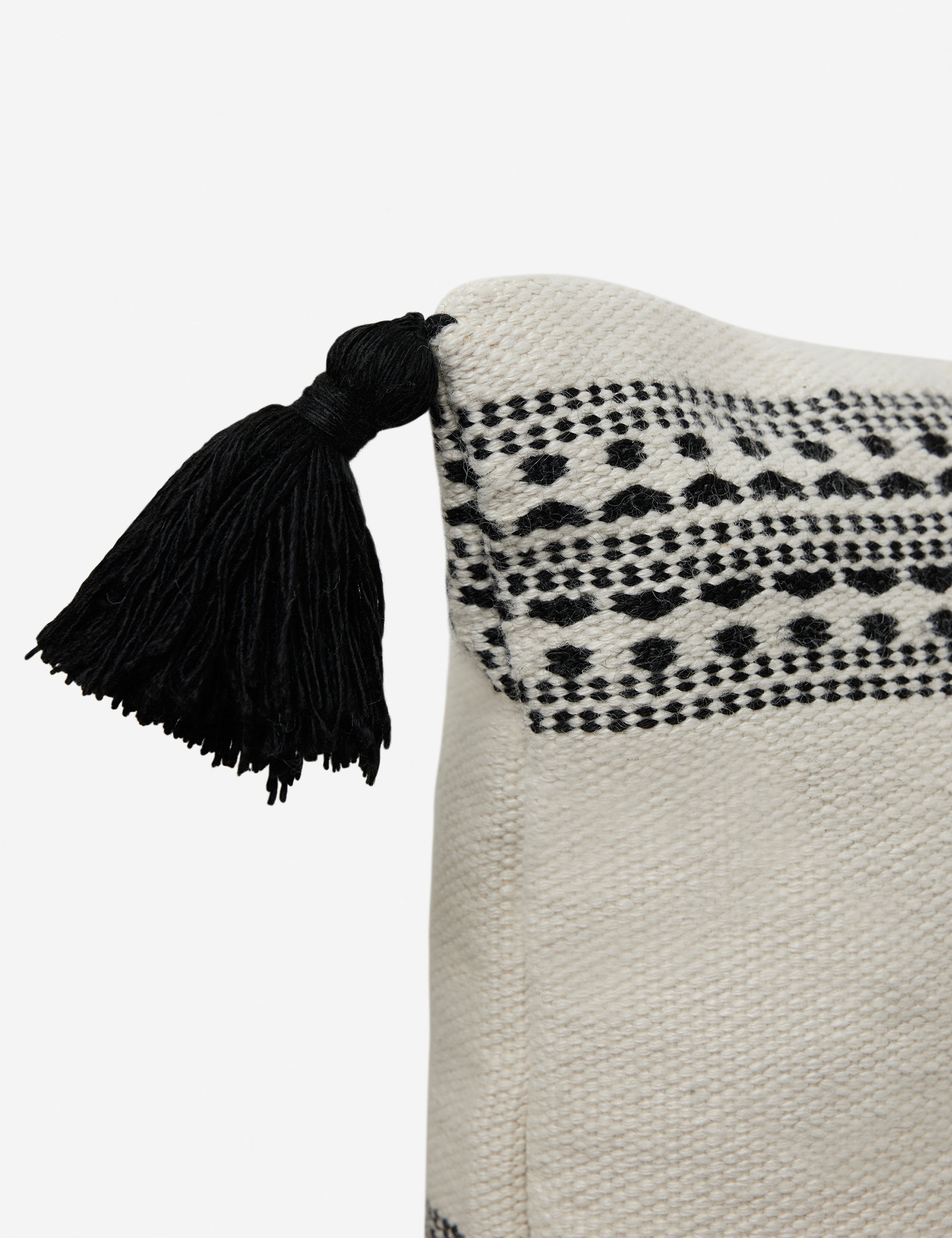 Mira Accent Pillow | Tasseled Corners, Indoor/Outdoor Use