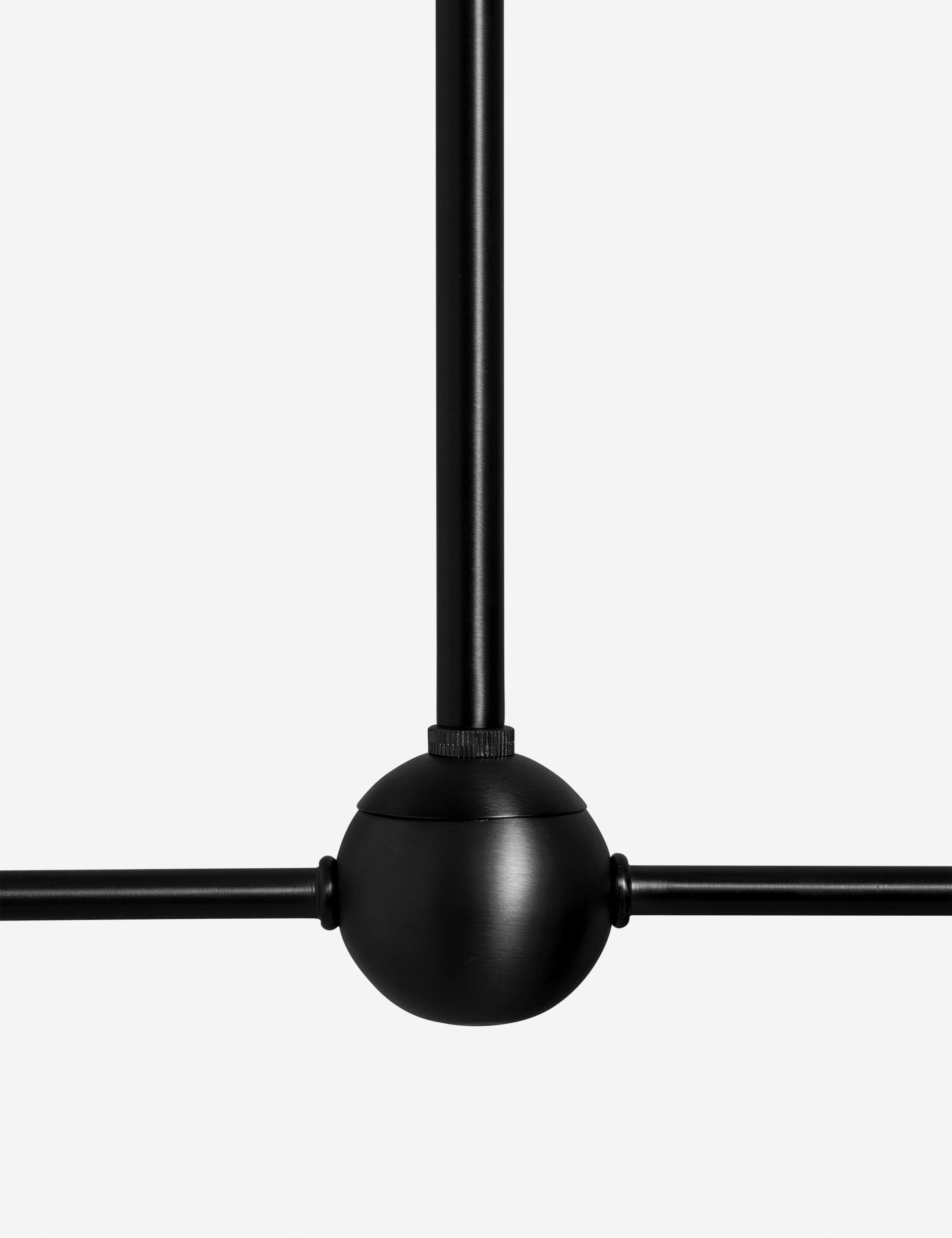 Mira Linear Chandelier | Ruffled Shades, Transitional Style