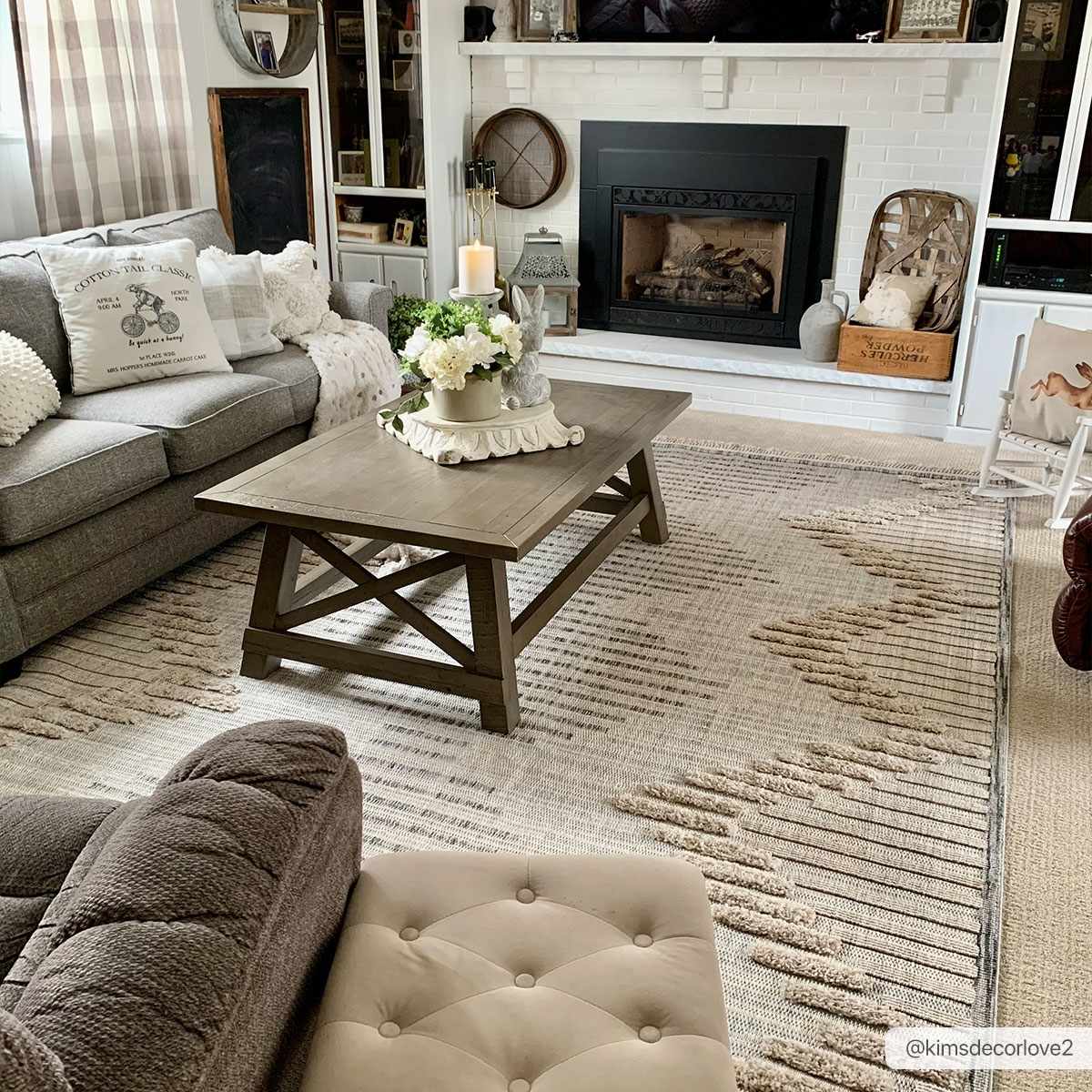 Milo High-Low Rustic Rug  Machine Woven  100% Polyester