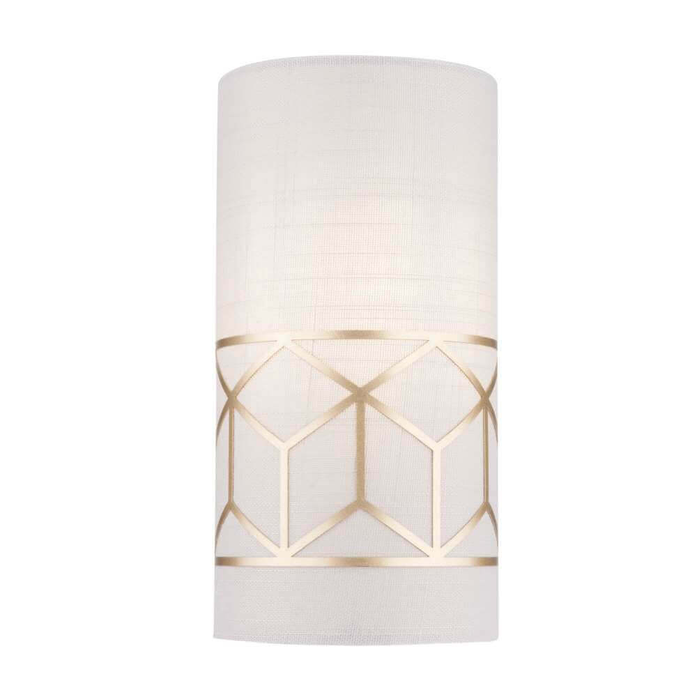 Mira Wall Light | Metal Frame, Linen Shade