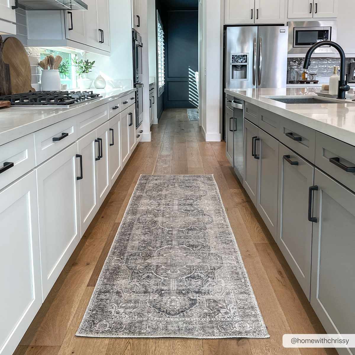Milo Washable Area Rug  Machine Woven Chenille-Polyester