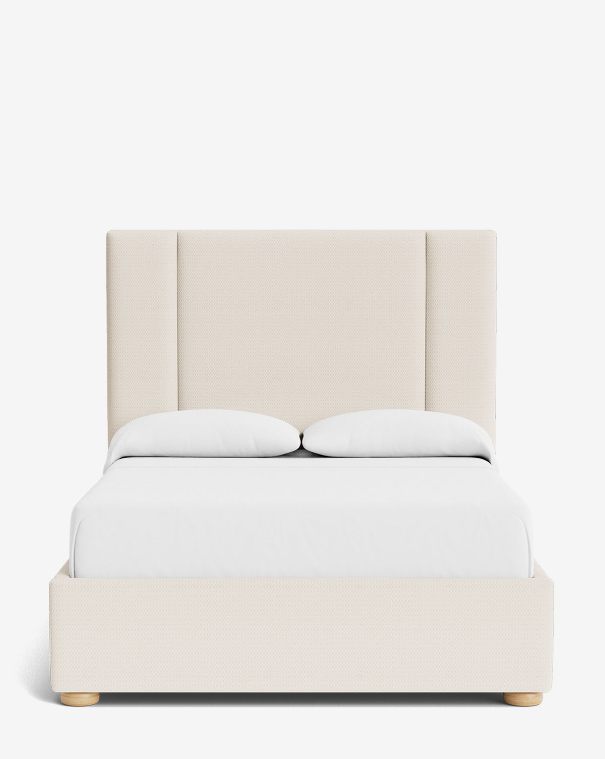 Mina Bed Frame  Upholstered with High-End Fabrics