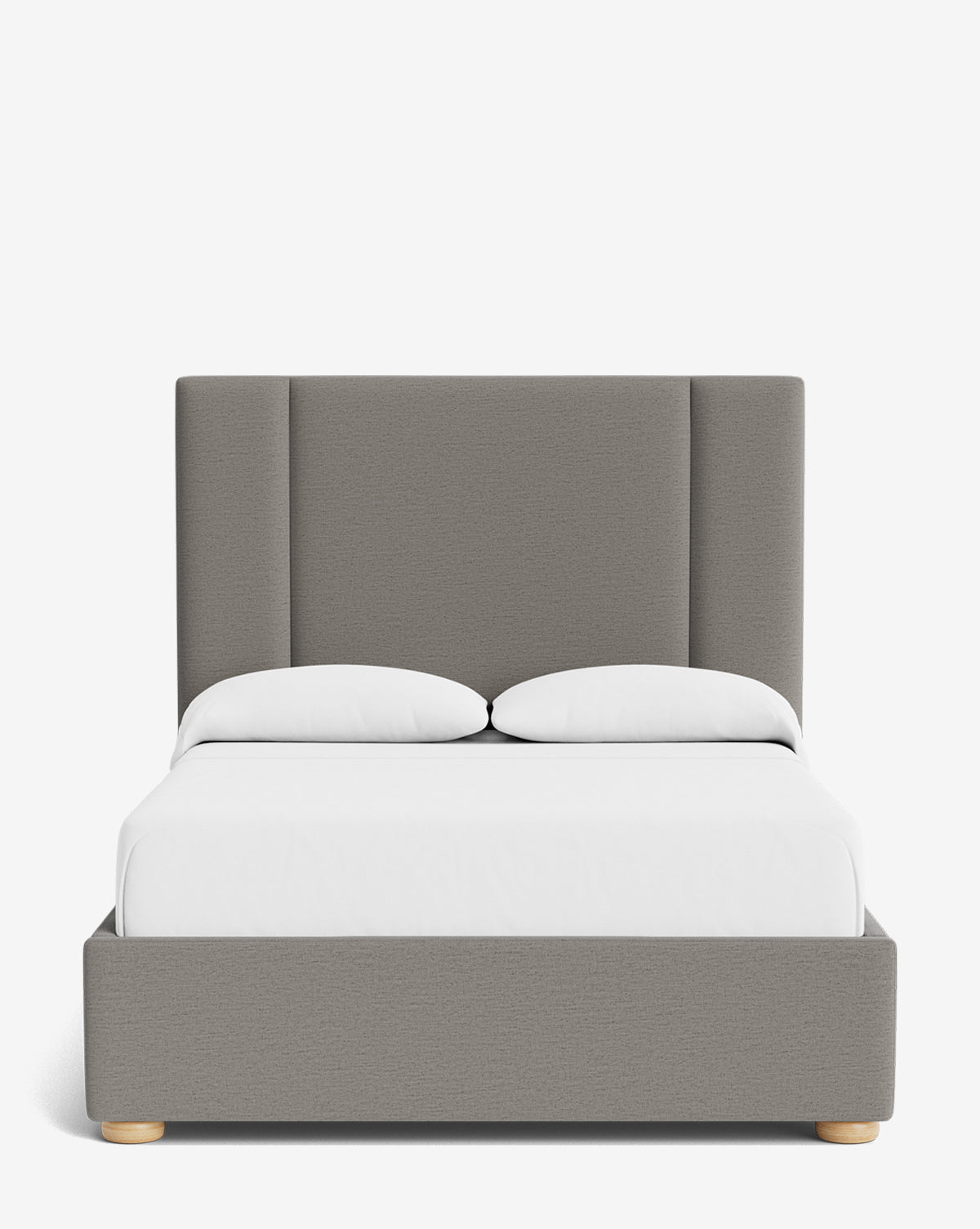Mina Bed Frame  Upholstered with High-End Fabrics